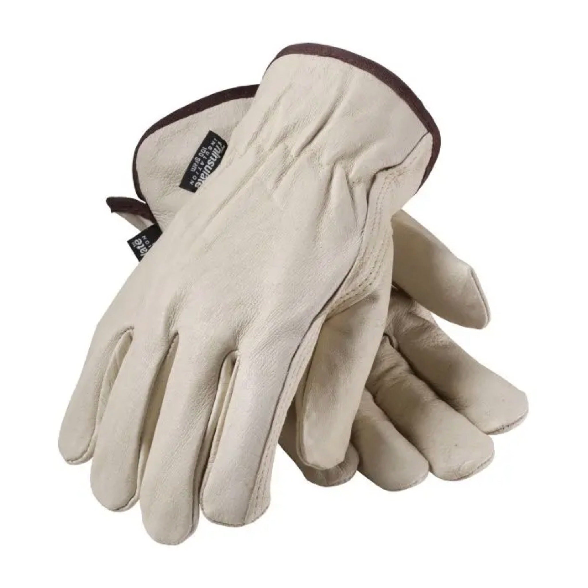 PIP 77-469 Premium Grade Pigskin Leather 3M Thinsulate Lined Glove - Keystone Thumb_Flat_Image