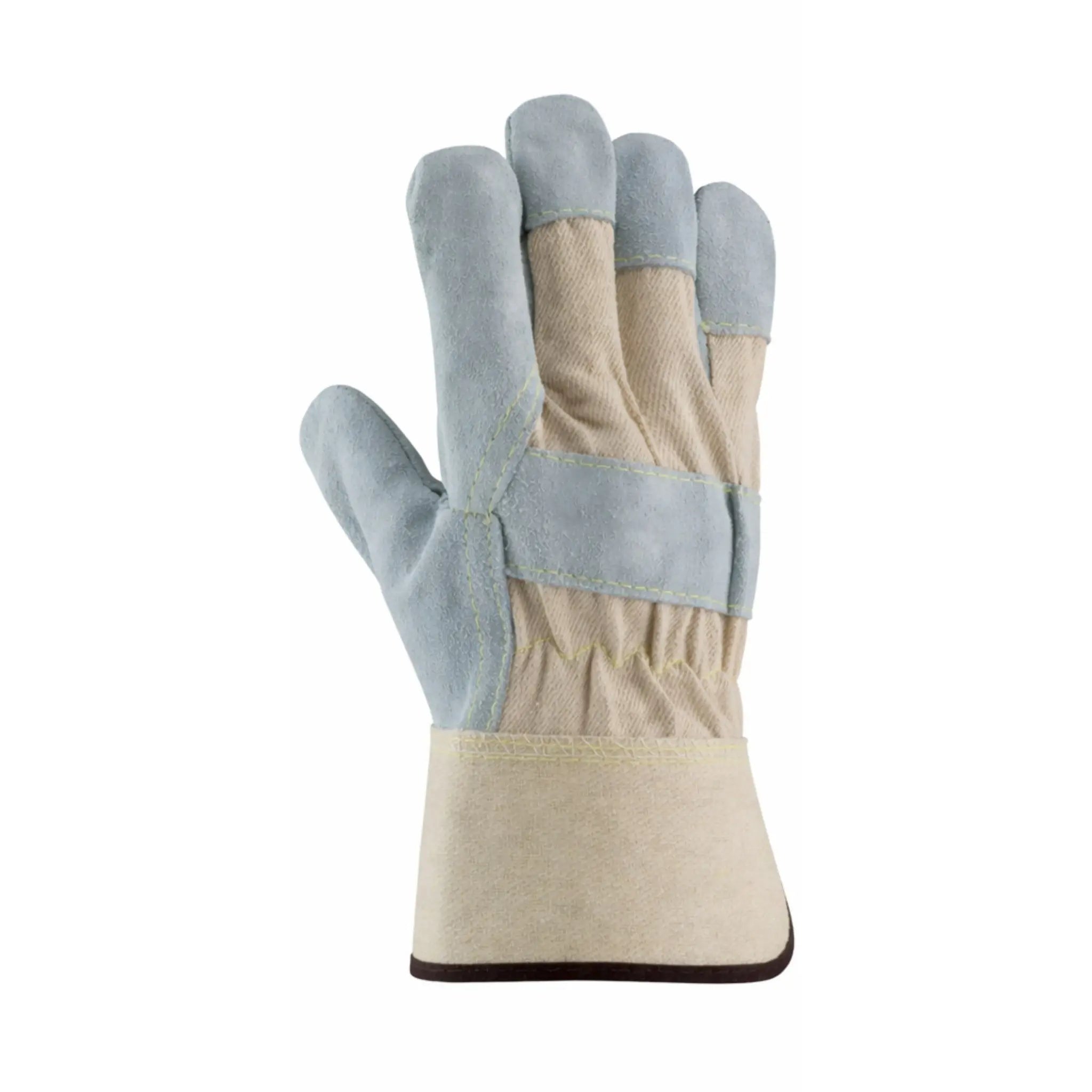 PIP 80-8800 Heavy Side Split Leather & Canvas Kevlar Stitching - Safety Cuff_Back
