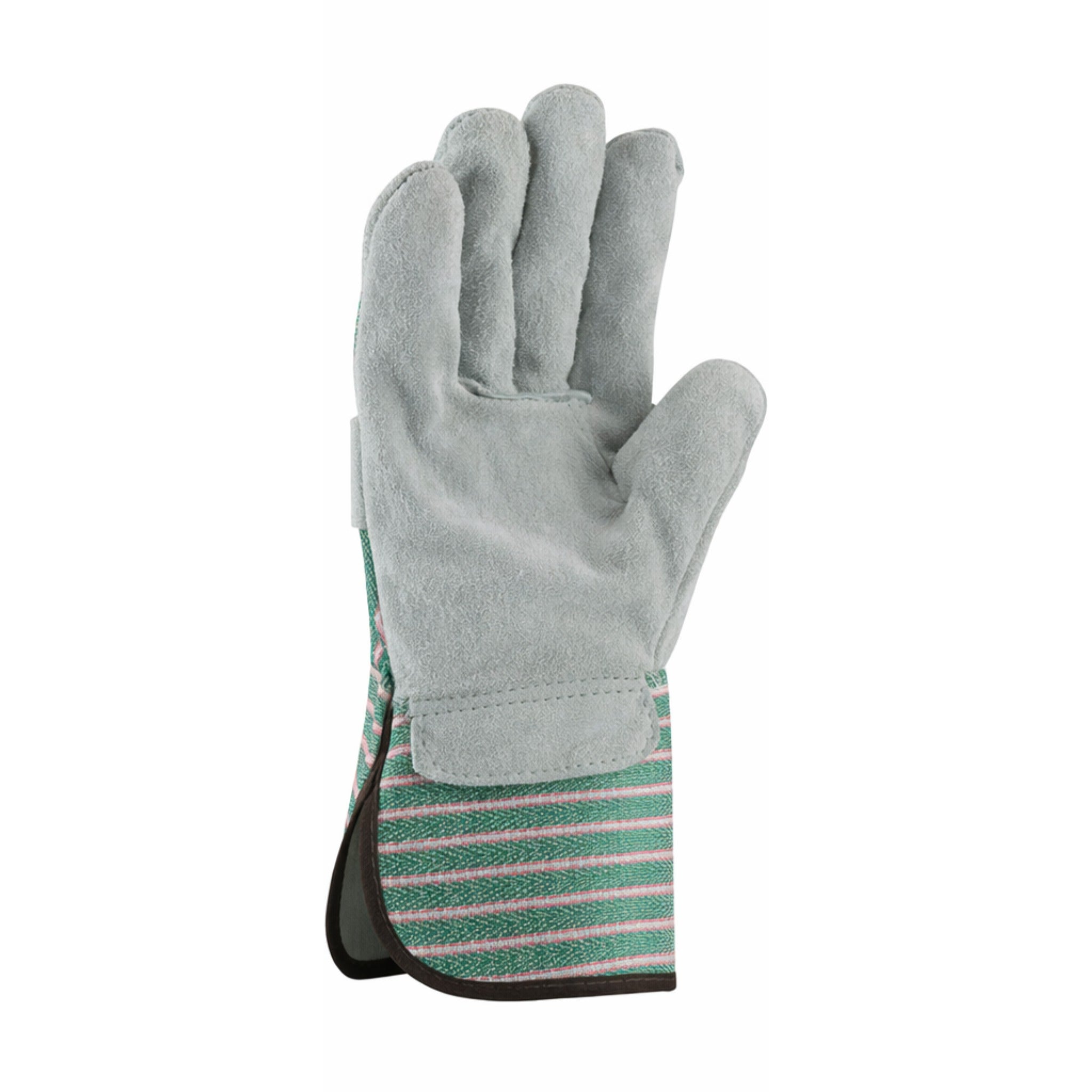 PIP 83-6663 B Grade Shoulder Split Leather - Rubberized Gauntlet Cuff_Front_Image