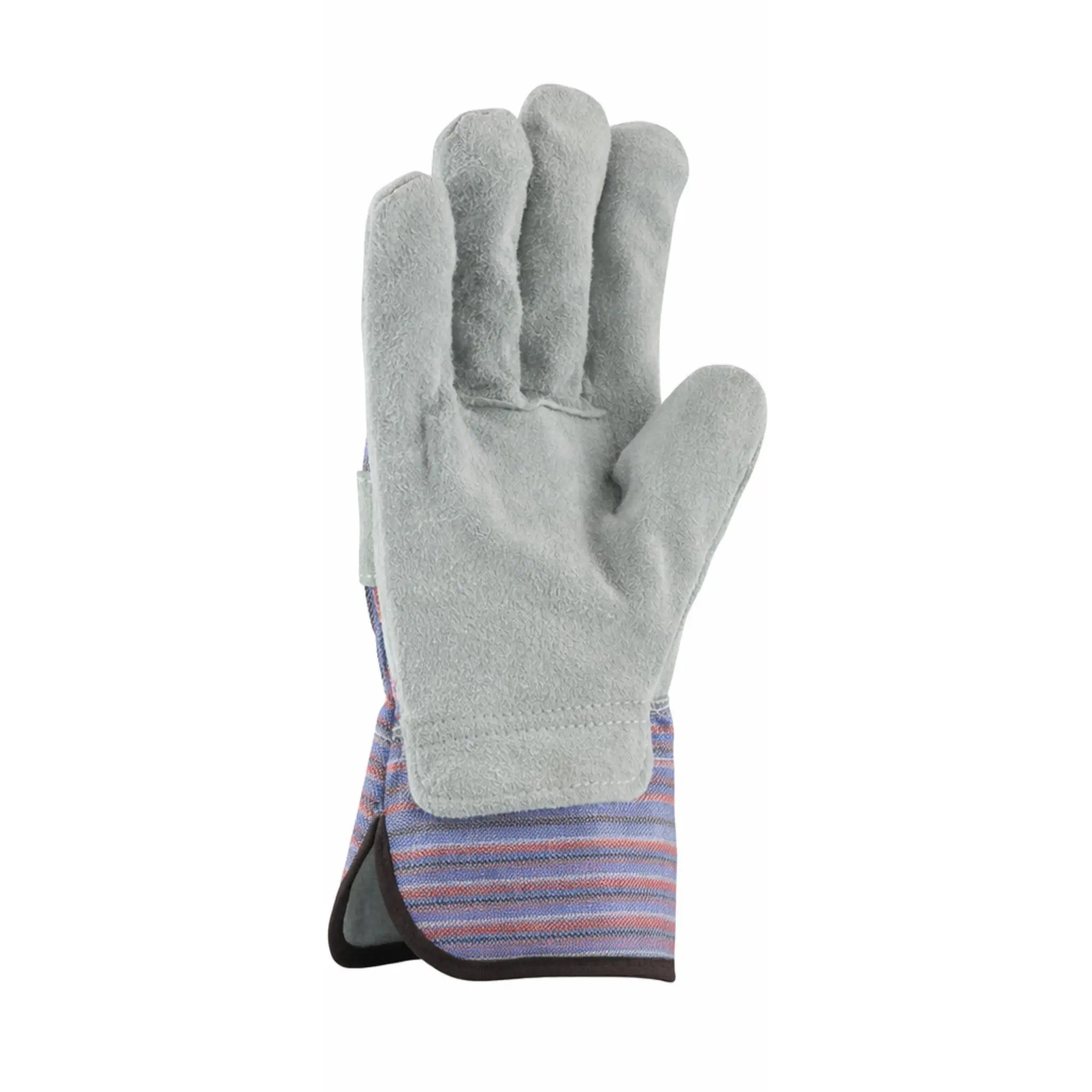 PIP 84-7532 Split Cowhide Leather Palm Work Gloves_Front_Image