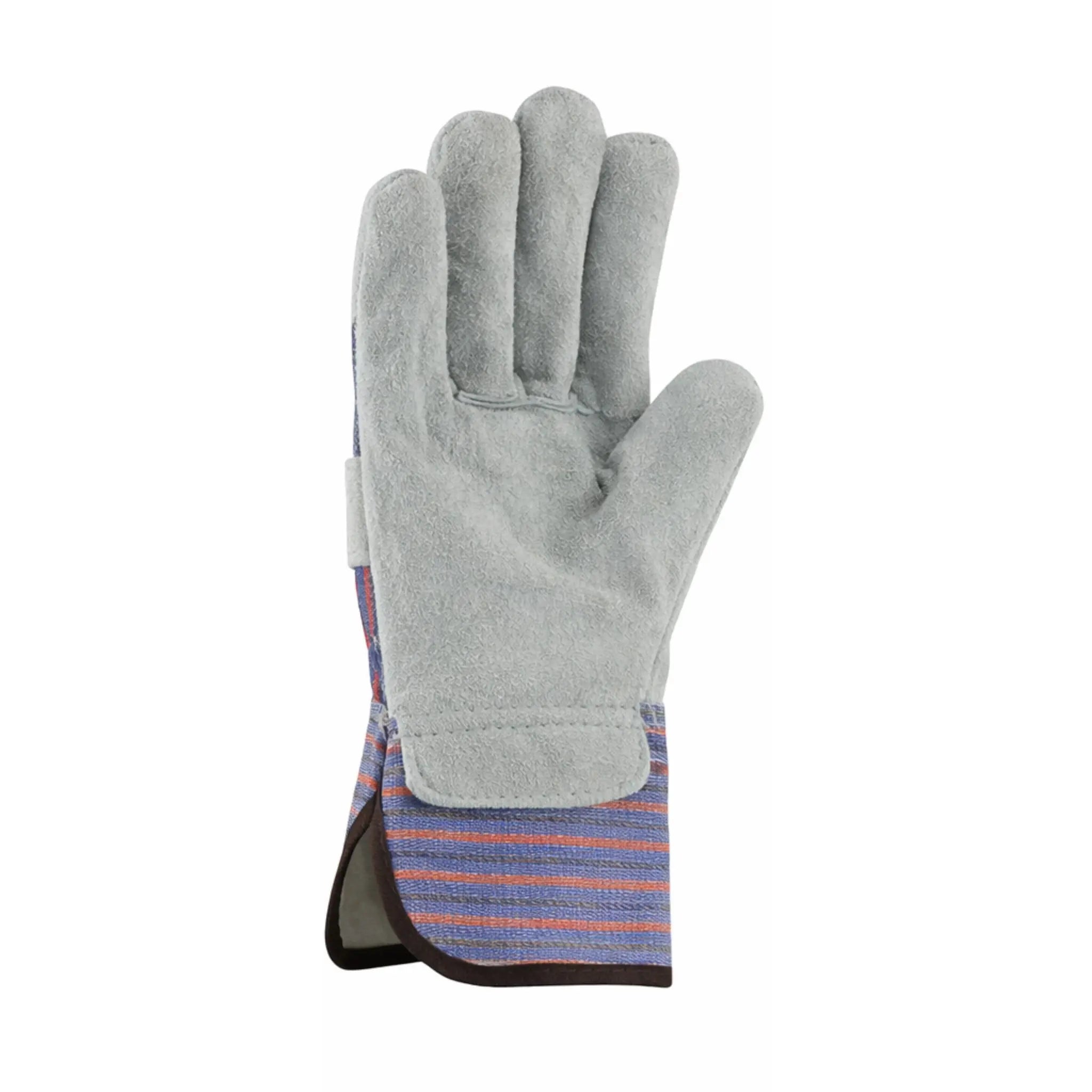 PIP 84-7532A B/C Grade Shoulder Split Leather Palm Glove - Plasticized Safety Cuff-Front_Image
