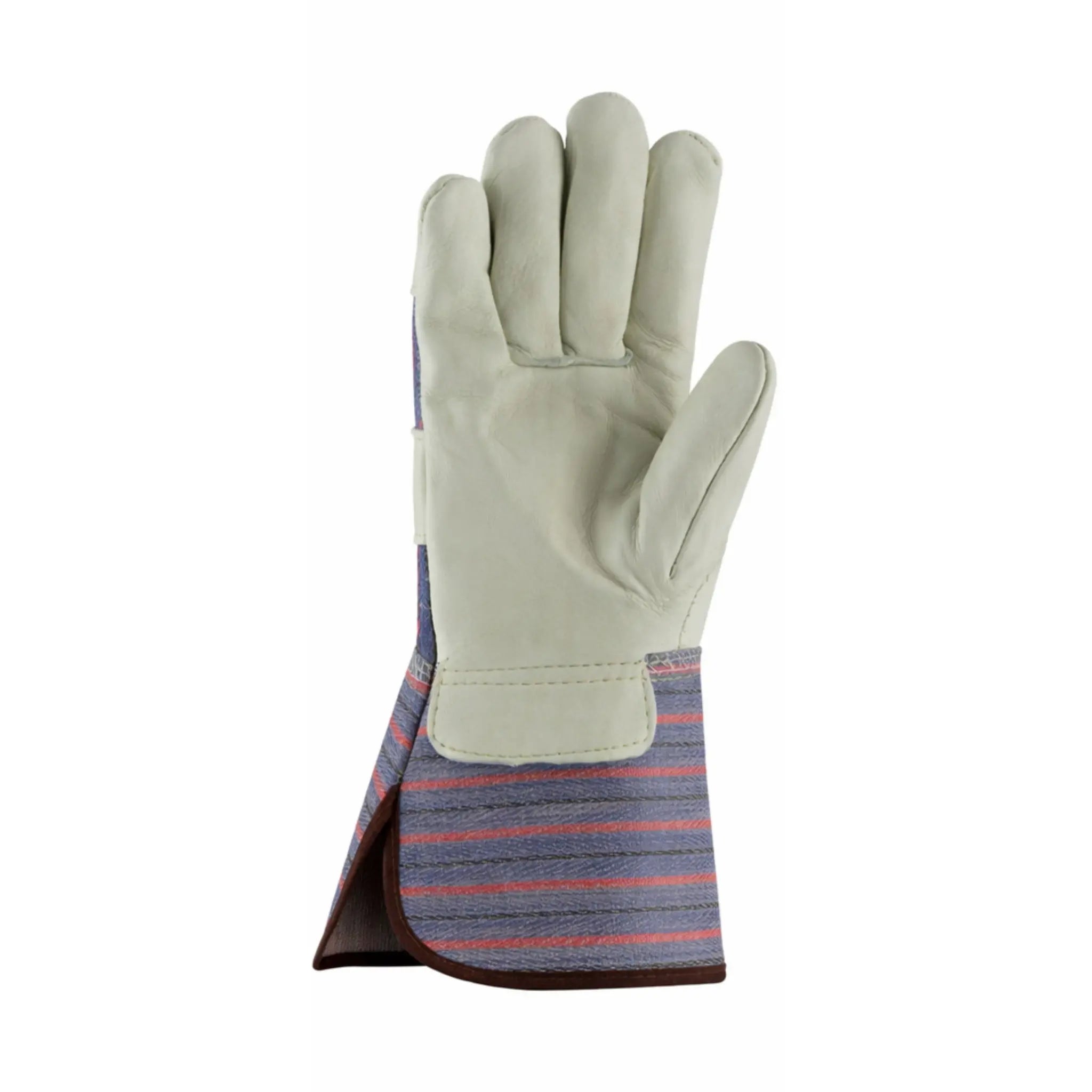 PIP 87-1663 Regular Grade Top Grain Leather Palm Glove,-Front