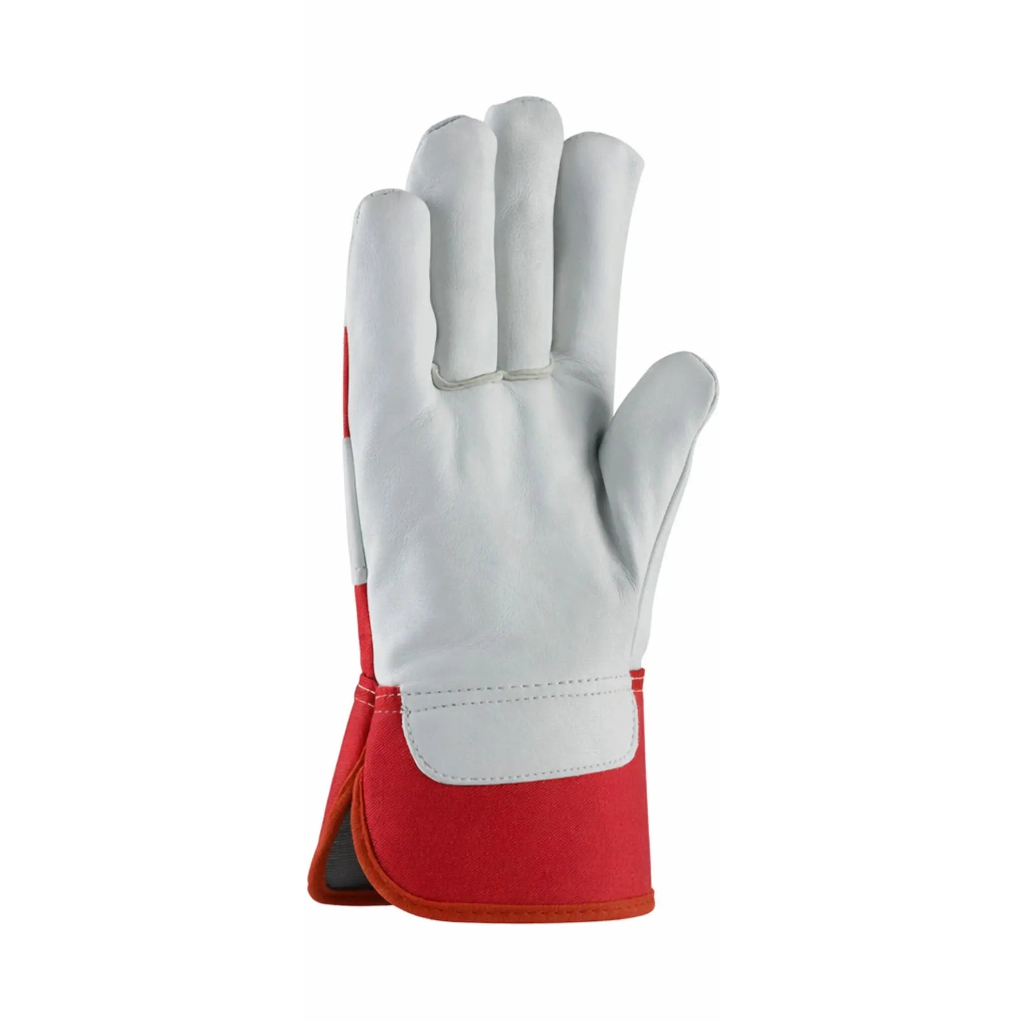 PIP 87-1944/L Goatskin Leather Palm Glove with Fabric Back_front_image