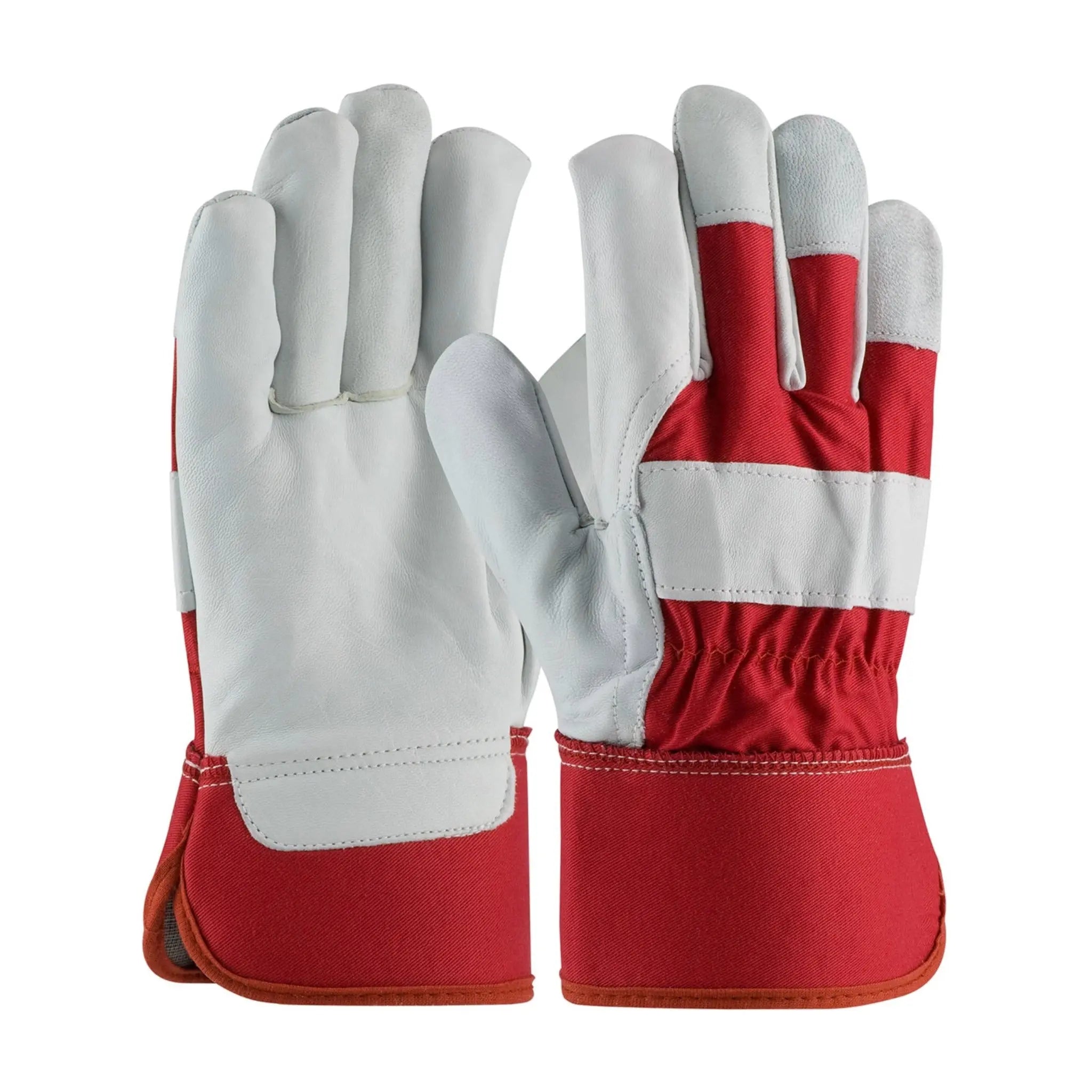 PIP 87-1944/L Goatskin Leather Palm Glove with Fabric Back_main_Image