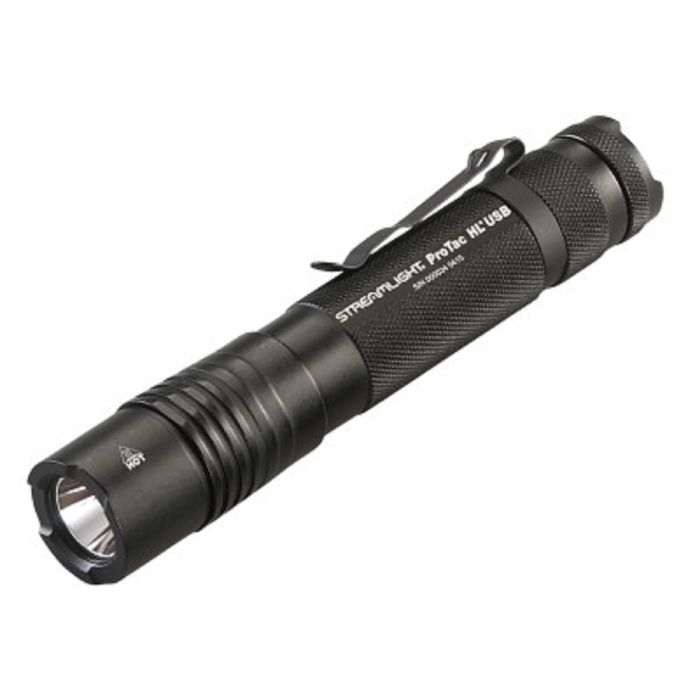 Streamlight ProTac HL USB 88052 Rechargeable Tactical Flashlight, With USB Cord, Black, One Size, 1 Each