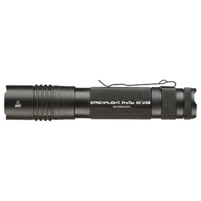 Streamlight ProTac HL USB 88054 Rechargeable Tactical Flashlight, With Charge Cord And Adapter, Black, One Size, 1 Each