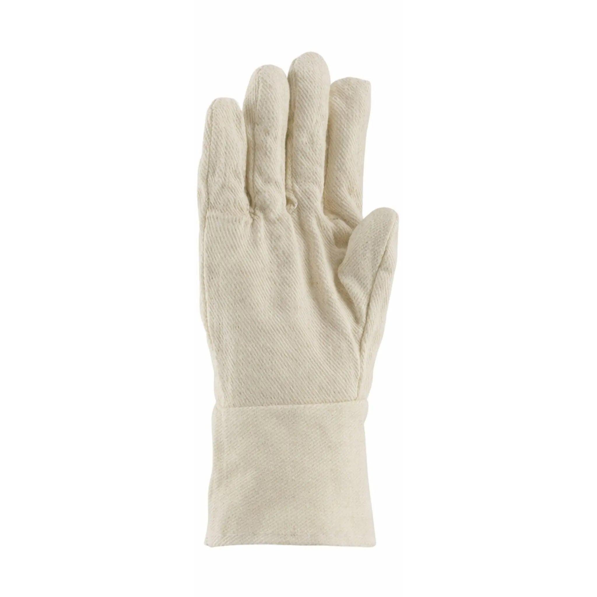 PIP 90-908BT Premium Grade Cotton Canvas Single Palm Glove, Band Top-Front