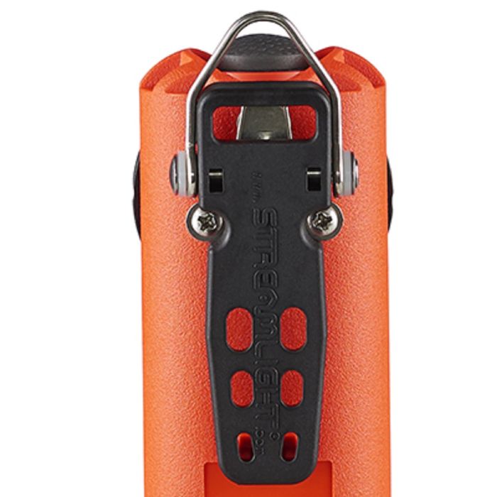 Streamlight Survivor X 90952 Rechargeable Right Angle Light With 120V 100V AC And 12V DC Bank Charger, Orange, One Size, 1 Each