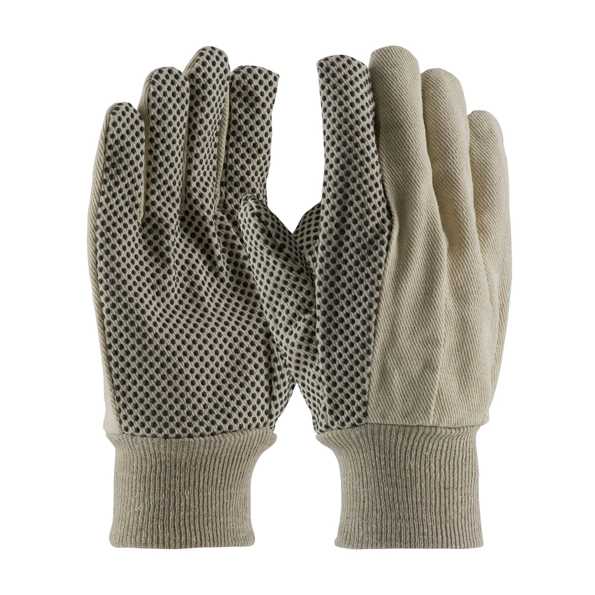 PIP 91-908PDI Economy Grade PVC Dot Grip Glove - Knitwrist - Men's_Main_Image