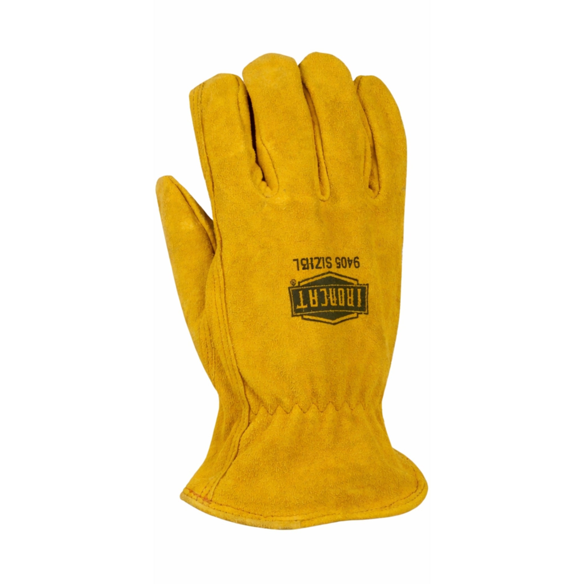 PIP Ironcat 9405 Premium Grade Split Cowhide Leather Drivers Glove-Back_Image