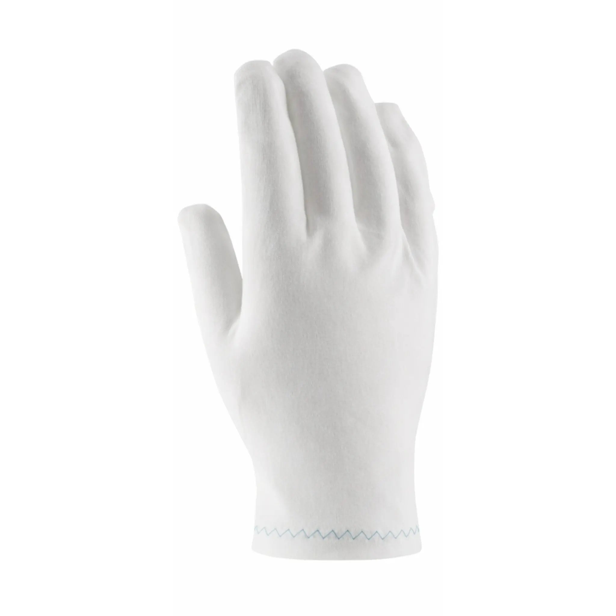 PIP CleanTeam 98-702 9-Inch Stretch Nylon Inspection Glove with Zig-Zag Stitched Rolled Hem-Back_Image