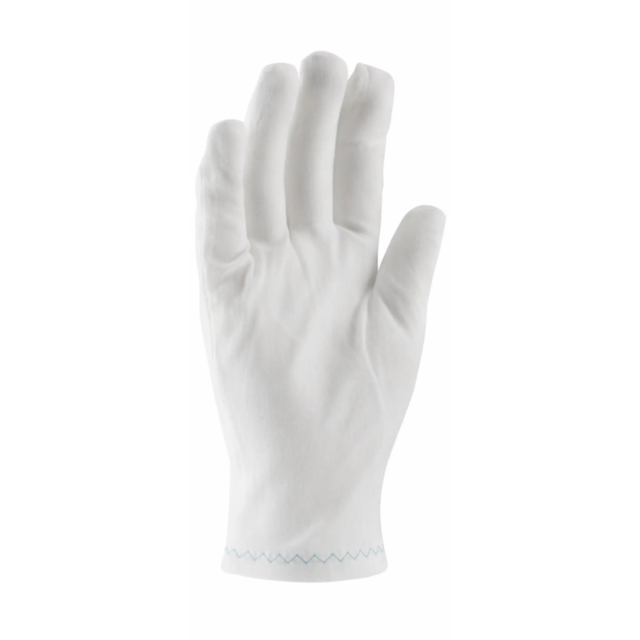 PIP CleanTeam 98-702 9-Inch Stretch Nylon Inspection Glove with Zig-Zag Stitched Rolled Hem-Front_Image