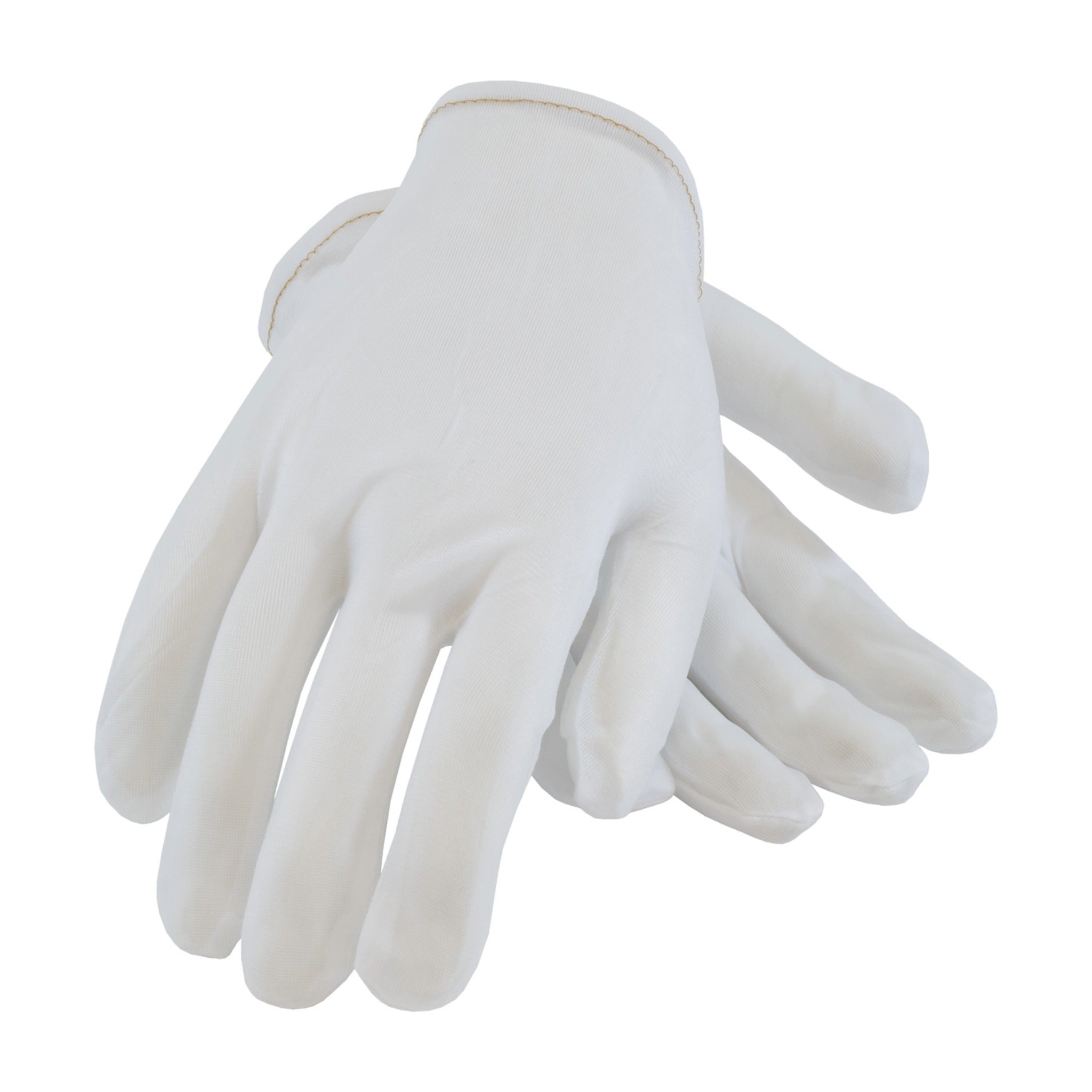 PIP CleanTeam 98-741 40 Denier Tricot Ladies Inspection Glove with Rolled Hem Cuff-Main_Image