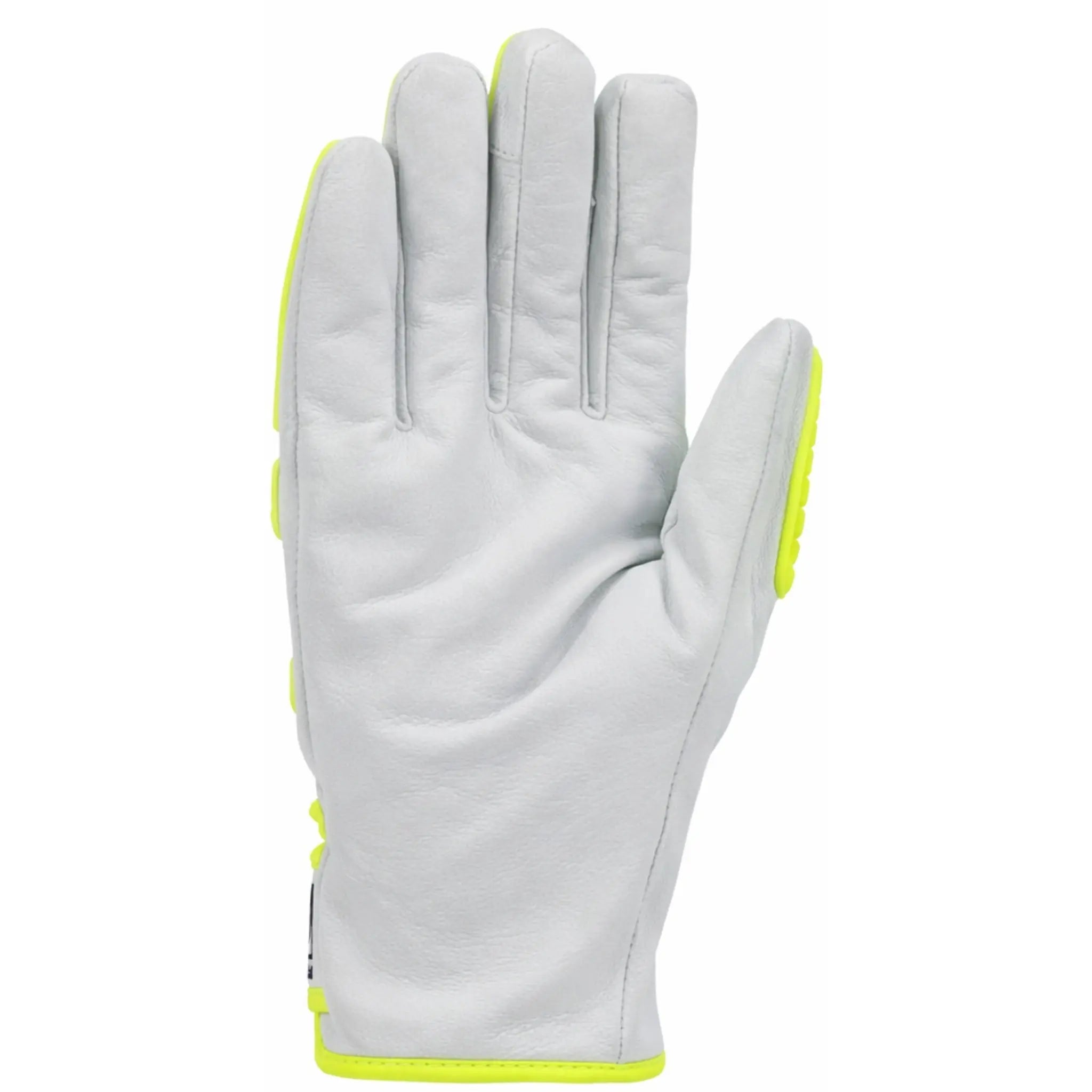 PIP Boss 9916 Top Grain Goatskin Leather Drivers Glove with Hi-Vis Impact Protection and DuPont Kevlar Blend Lining-Front_IMage
