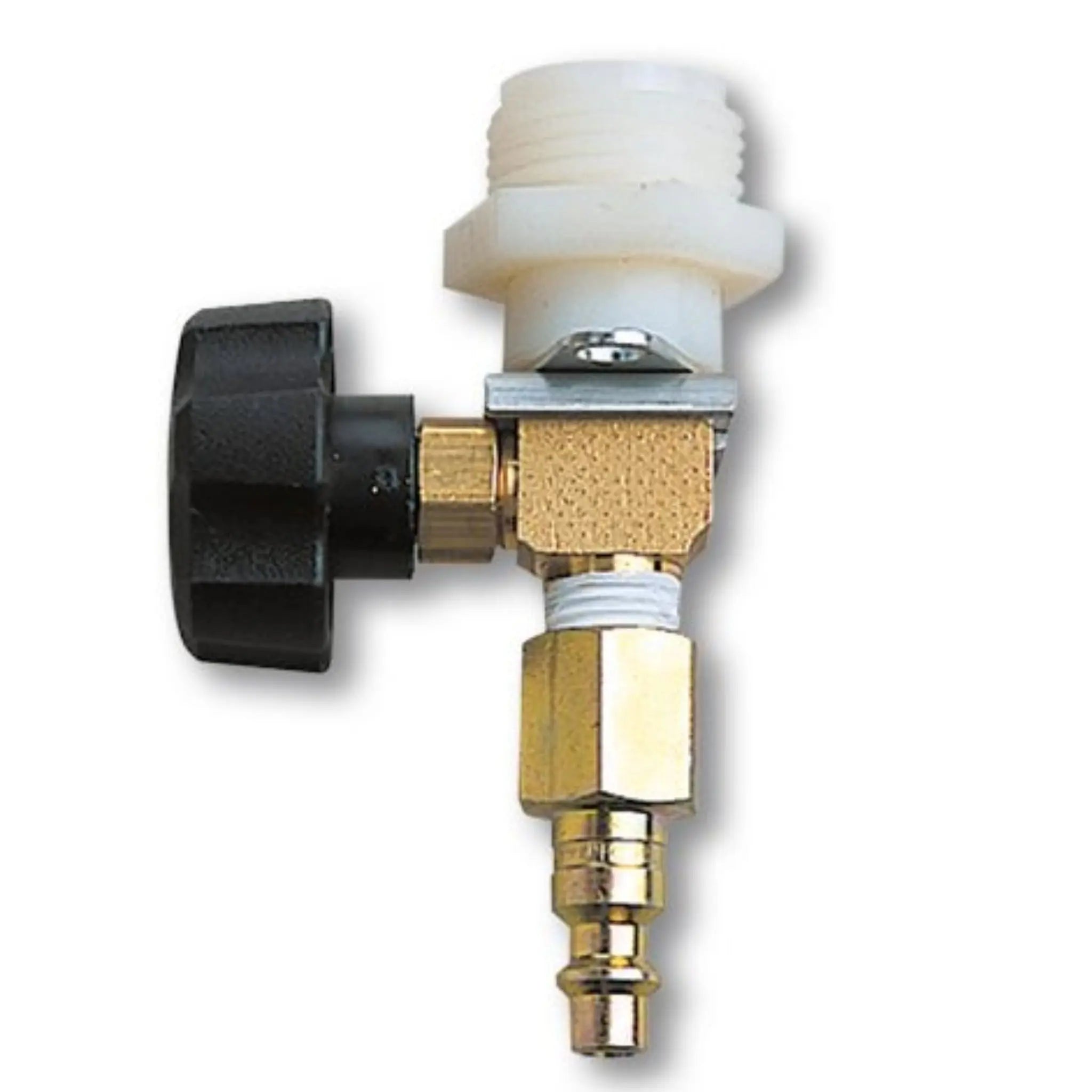 ALLEGRO INDUSTRIES 9992 Adjustable Flow Control Valve w/ Belt & Hansen Fitting, 1 Each-Main-Image