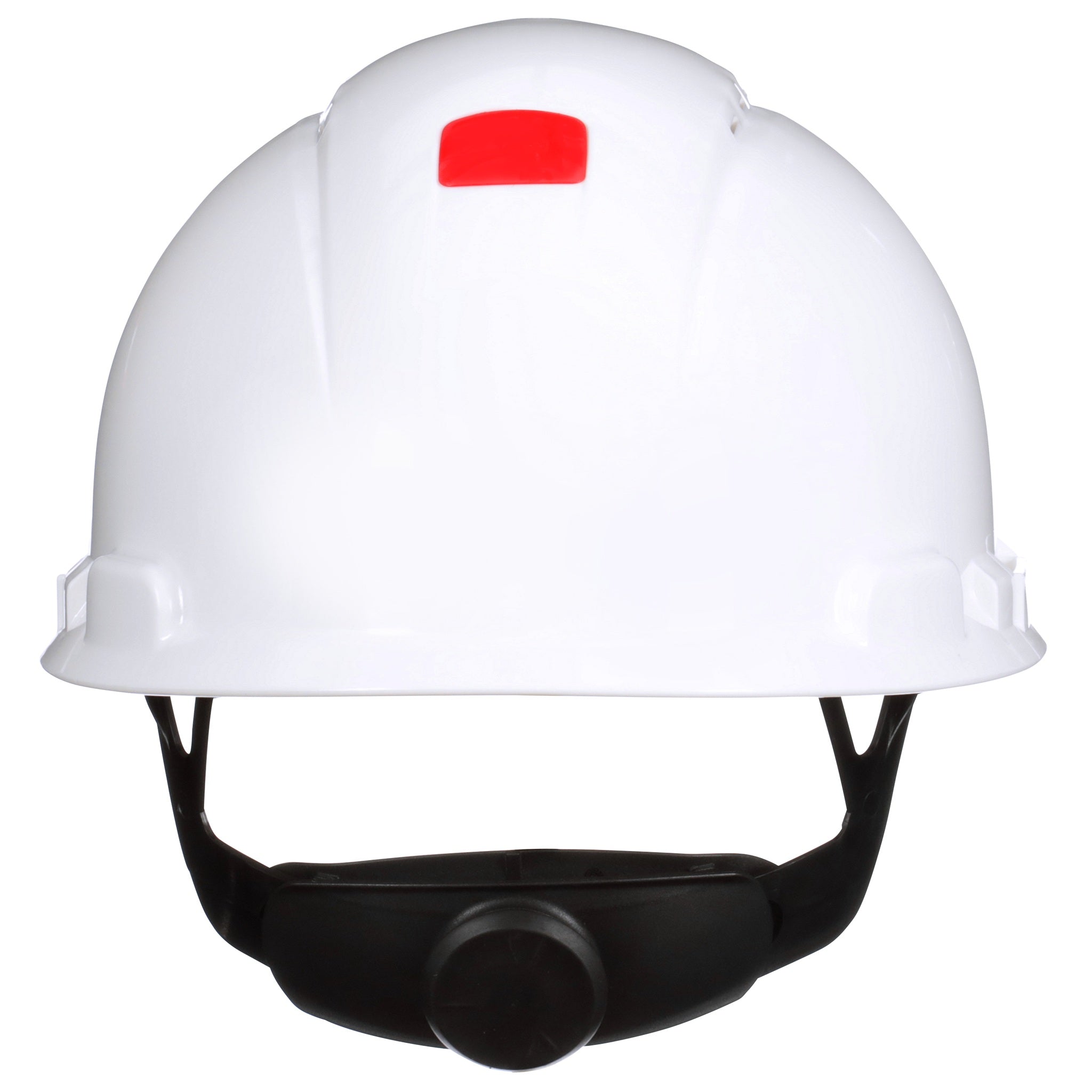 3M SecureFit Hard Hat H-701SFV-UV, White, Vented, 4-Point Pressure Diffusion Ratchet Suspension, with UVicator, 1 Each
