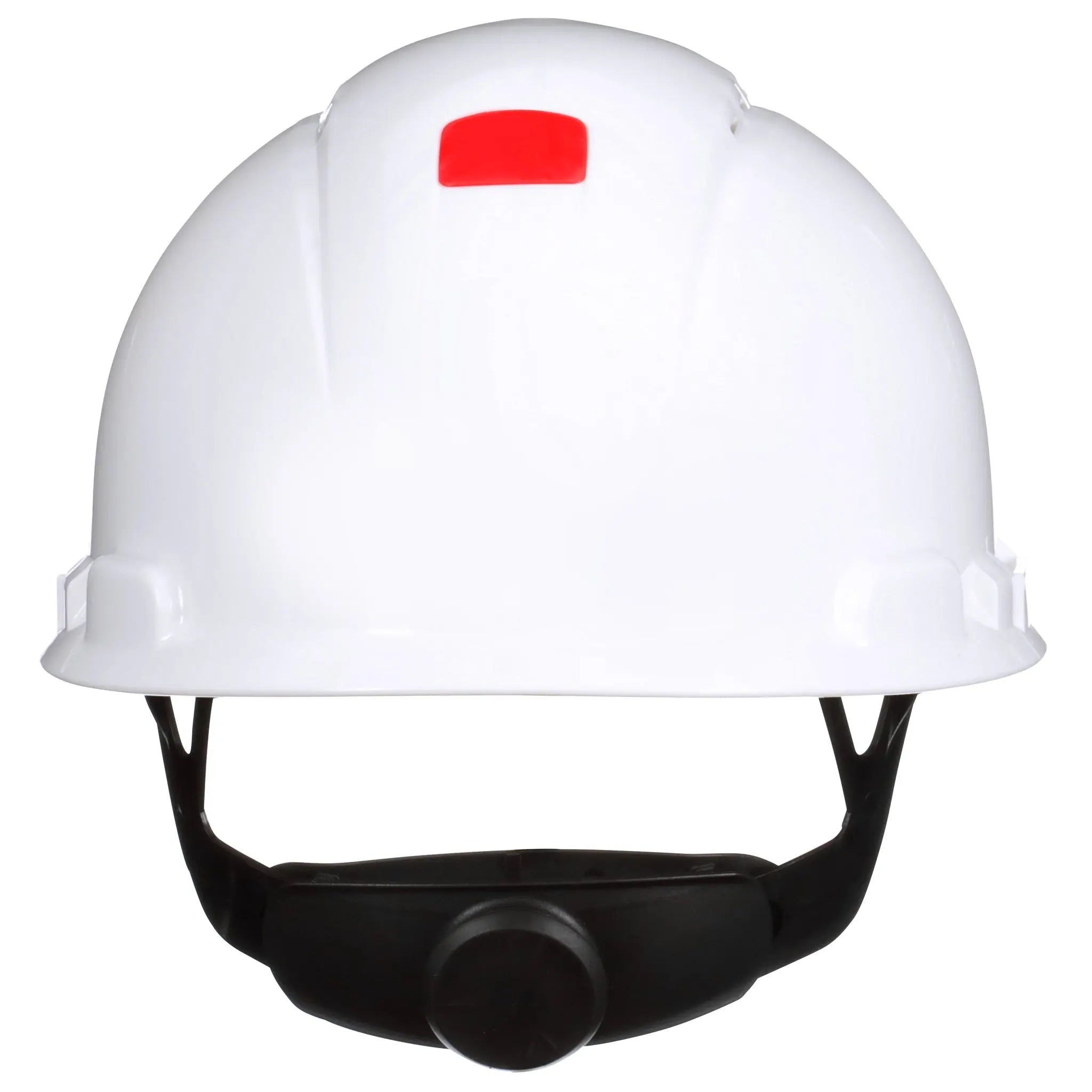 3M SecureFit Hard Hat H-701SFV-UV, White, Vented, 4-Point Pressure Diffusion Ratchet Suspension, with UVicator, 1 Each
