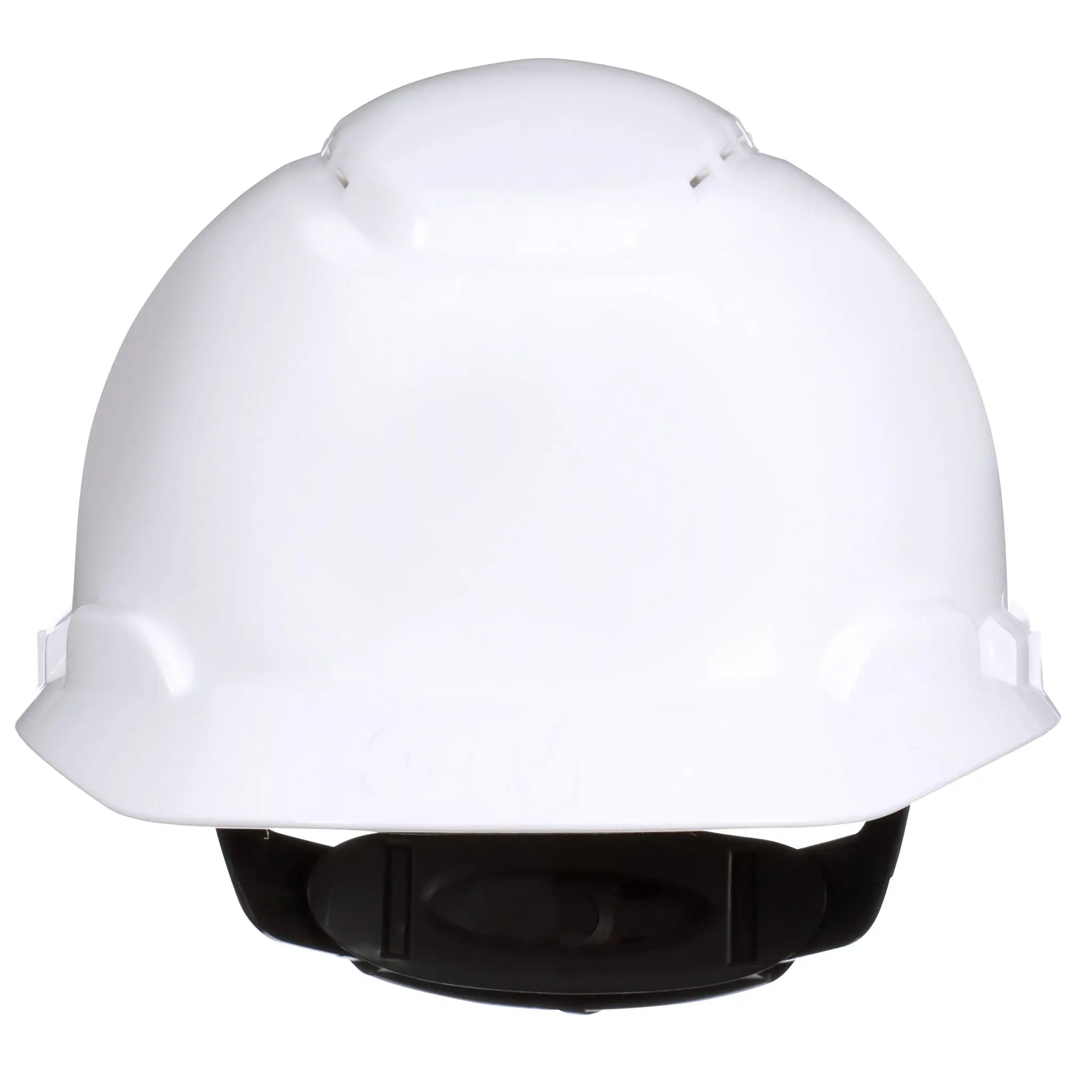 3M SecureFit Hard Hat H-701SFV-UV, White, Vented, 4-Point Pressure Diffusion Ratchet Suspension, with UVicator, 1 Each