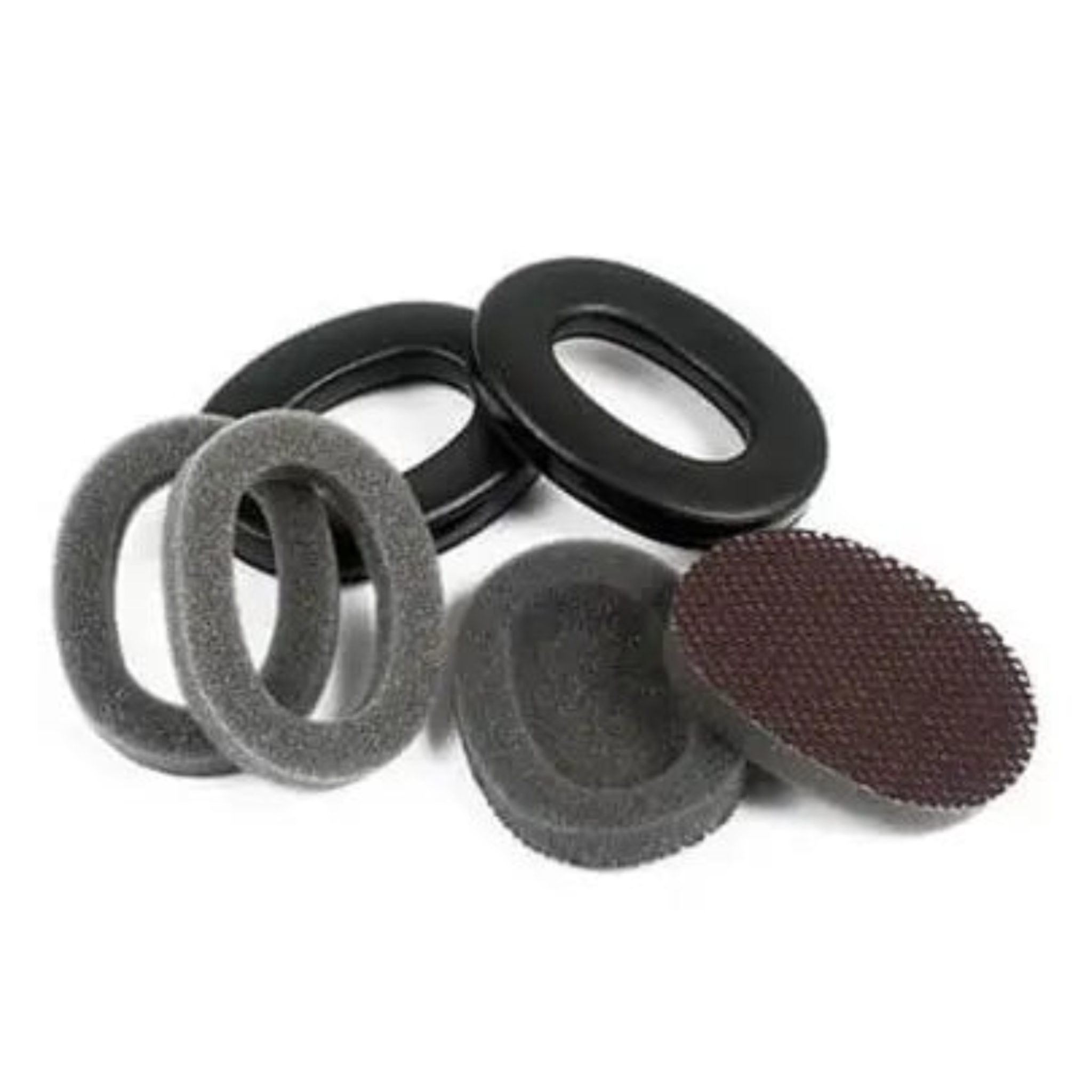 3M Peltor HY83 Hygiene Kit for WS LiteCom Pro III Headset, Black/Gray, 1 Kit