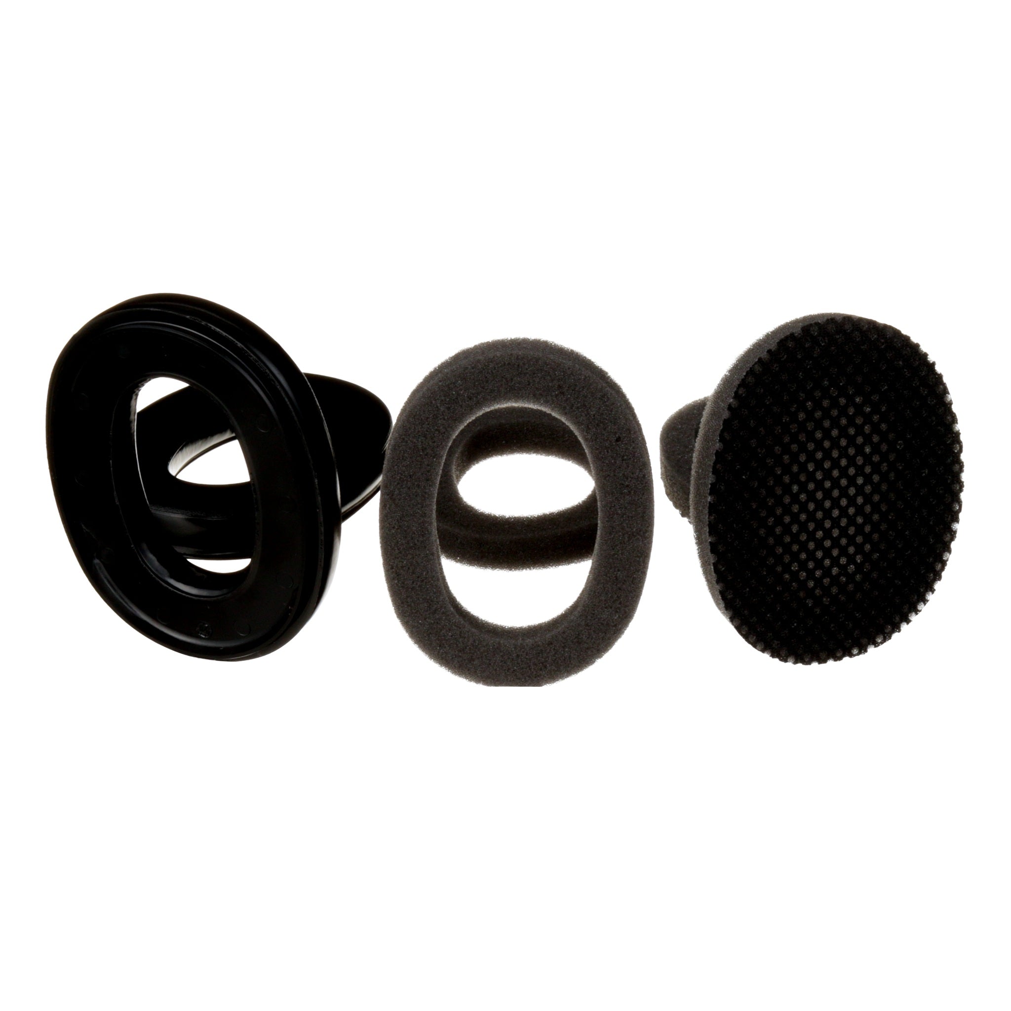 3M Peltor HY83 Hygiene Kit for WS LiteCom Pro III Headset, Black/Gray, 1 Kit