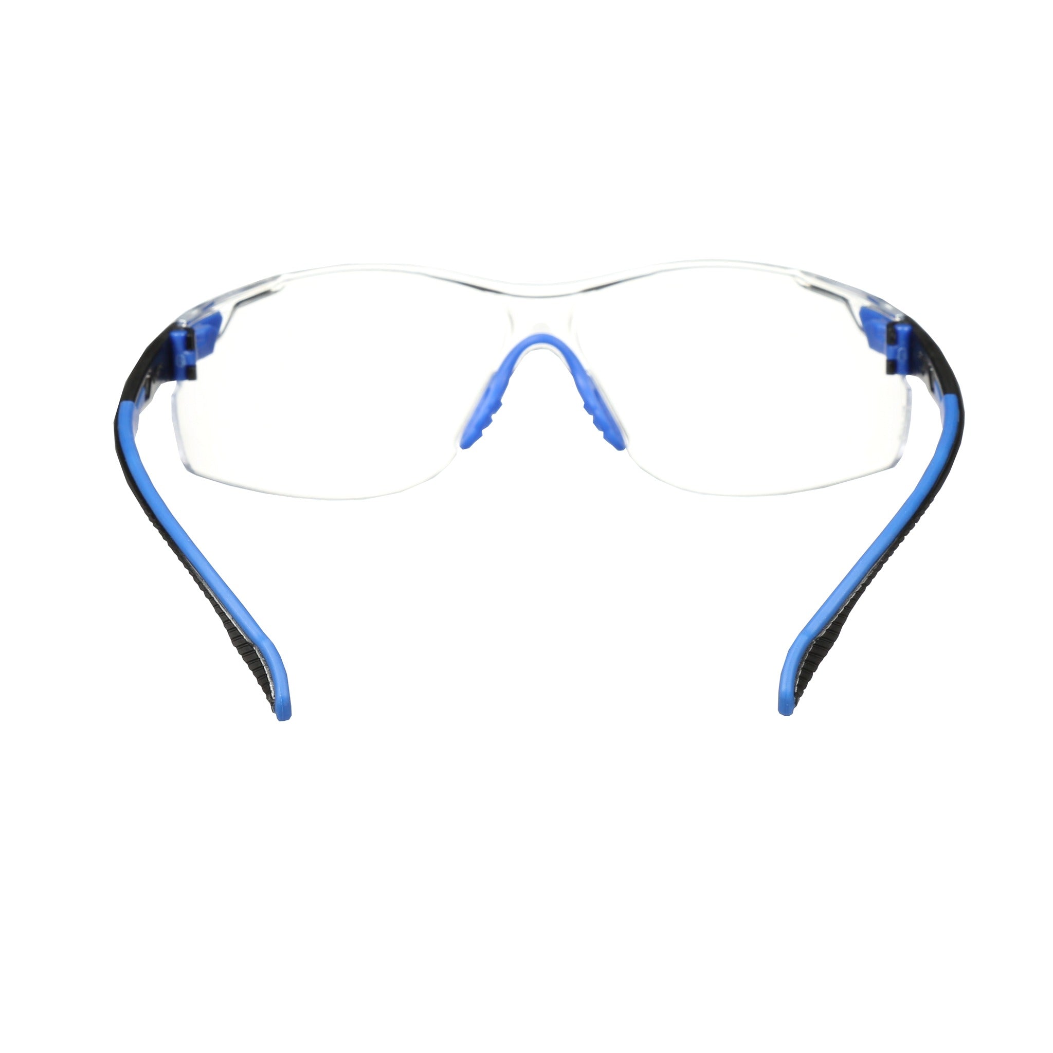 3M Solus 1000-Series Safety Glasses S1101SGAF Black-Blue Clear Scotchgard Anti-Fog Lens, 1 Each