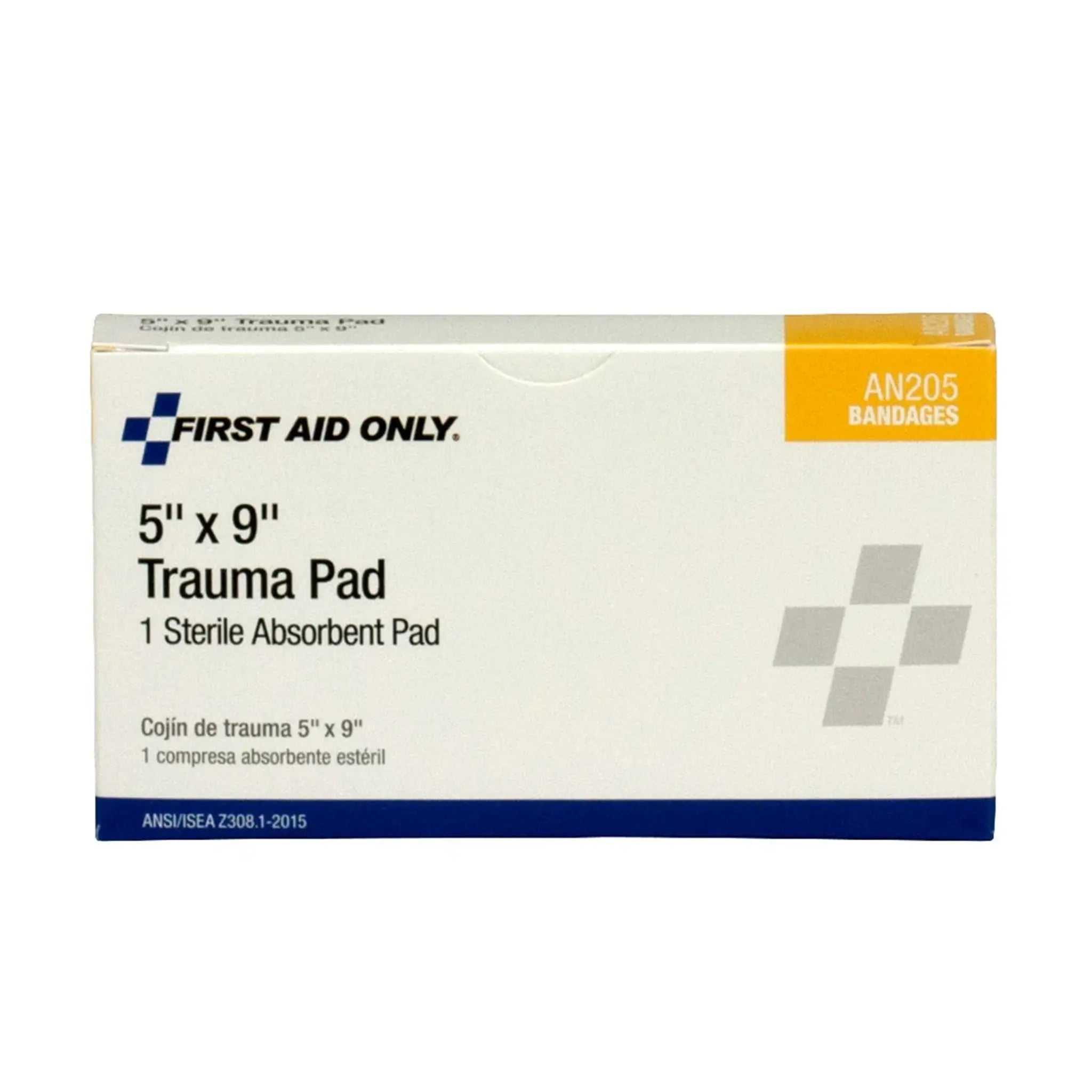 Acme United Corporation First Aid Only AN205 Trauma Dressing, 3" x 5 yards, Box of 1