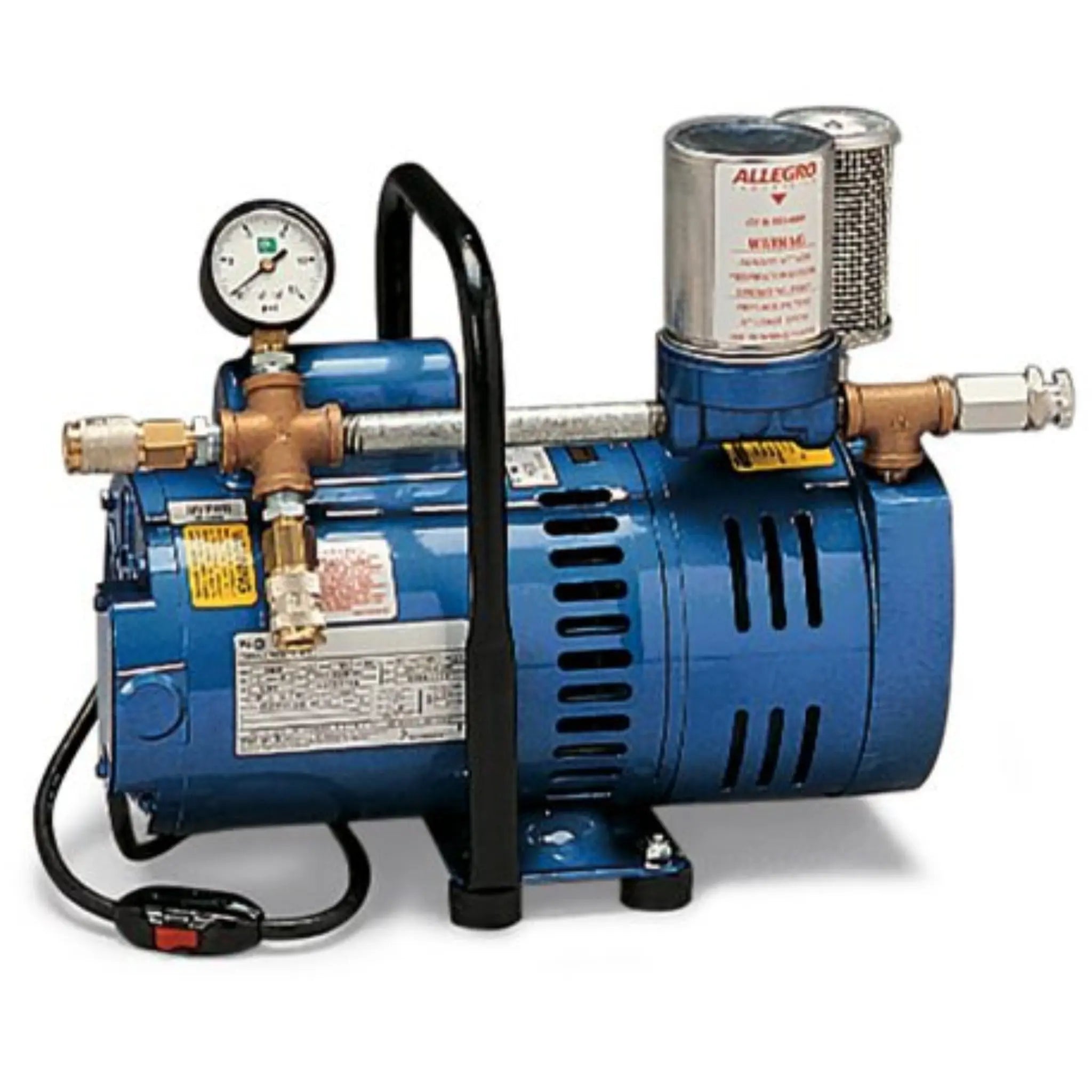 Allegro 9821 A-750 Breathing Air Pump, Blue, Main Image