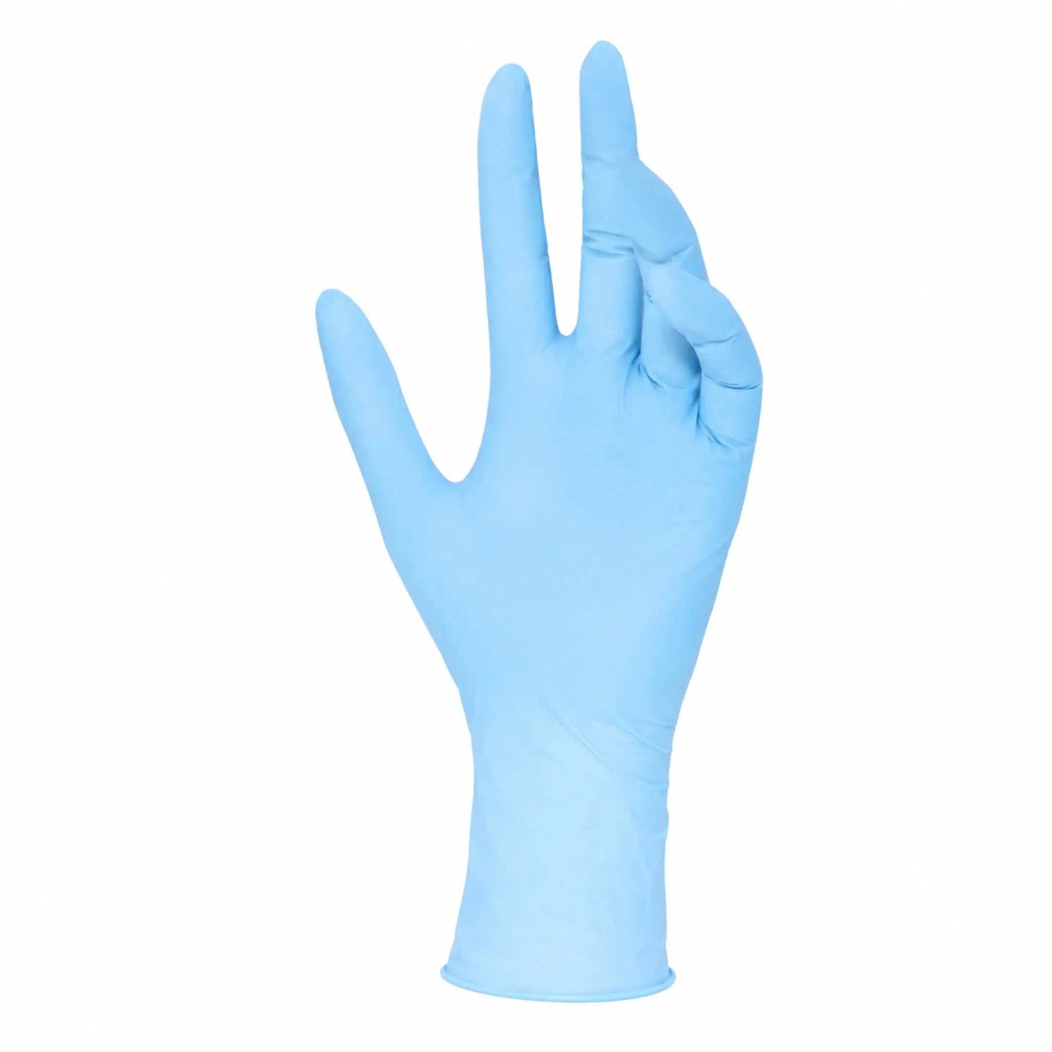 LW Concept LW500 Series Nitrile Blue Gloves_Glove Image