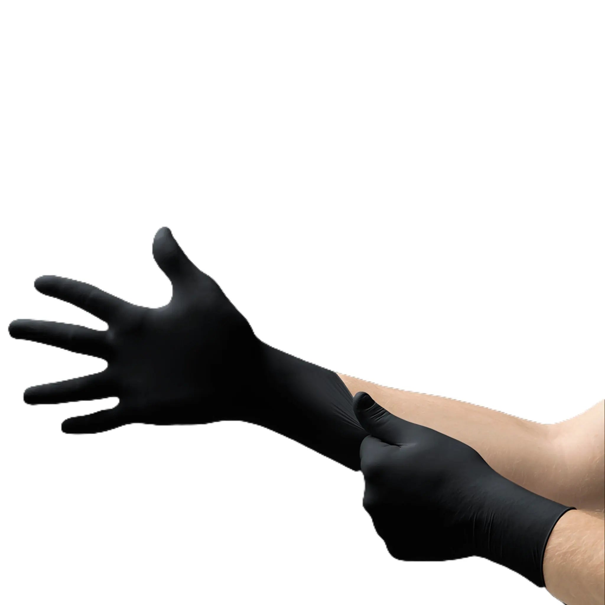 Ansell Microflex Onyx Multipurpose Nitrile Exam Gloves, Black, Case of 1000, Main Image