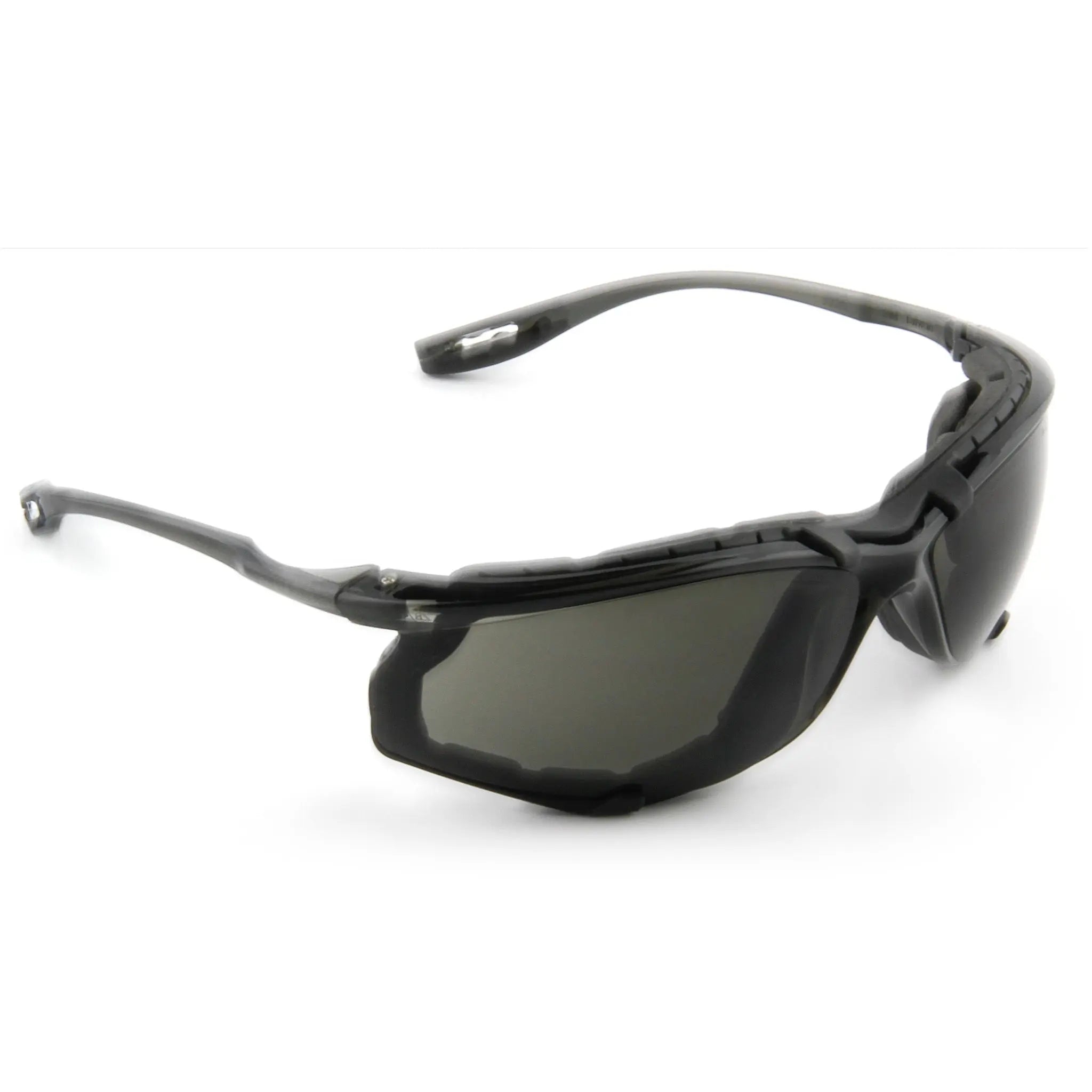 3M Virtua 11873-00000-20 CCS Protective Eyewear with Foam Gasket, Black Frame, Gray Anti-Fog Lens, 1 Each