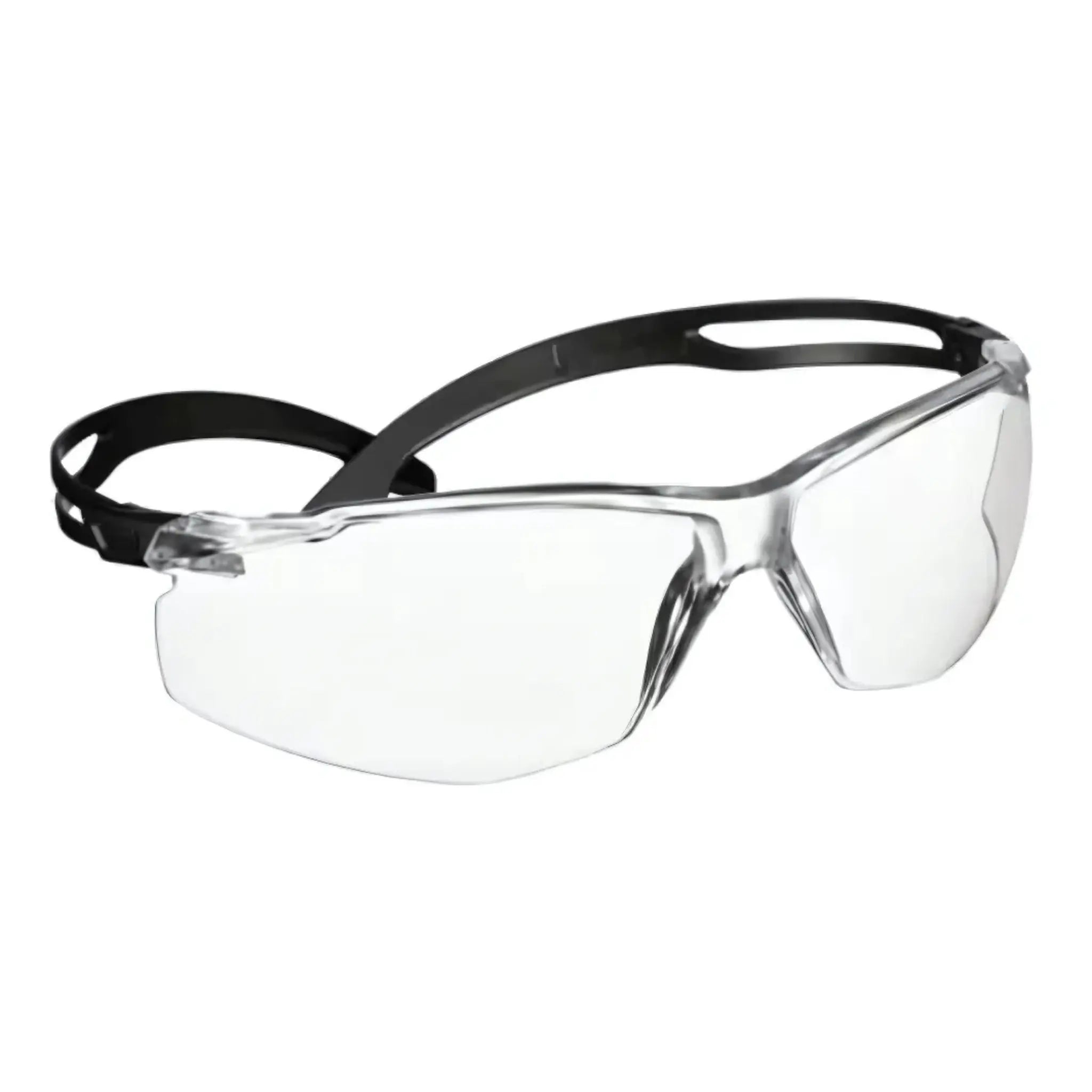 3M SecureFit 500 Series SF501AF-BLK, Black, Clear Anti-Fog/Anti- Scratch Lens, 20 ea/Case, Main Image