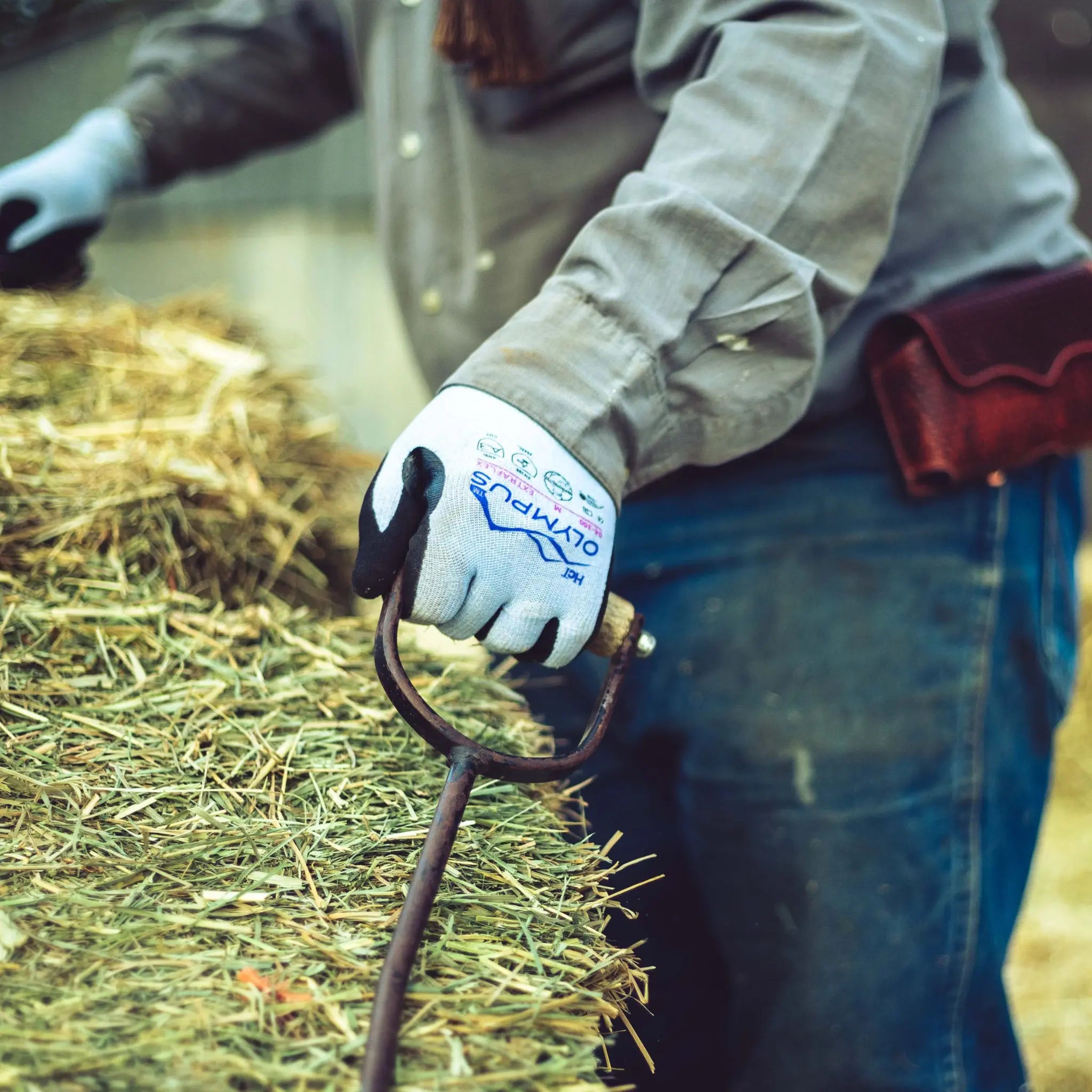 Armor Guys 04-300 Olympus ExtraFlex Work Glove, Blue, Pair of 12, General Work 1