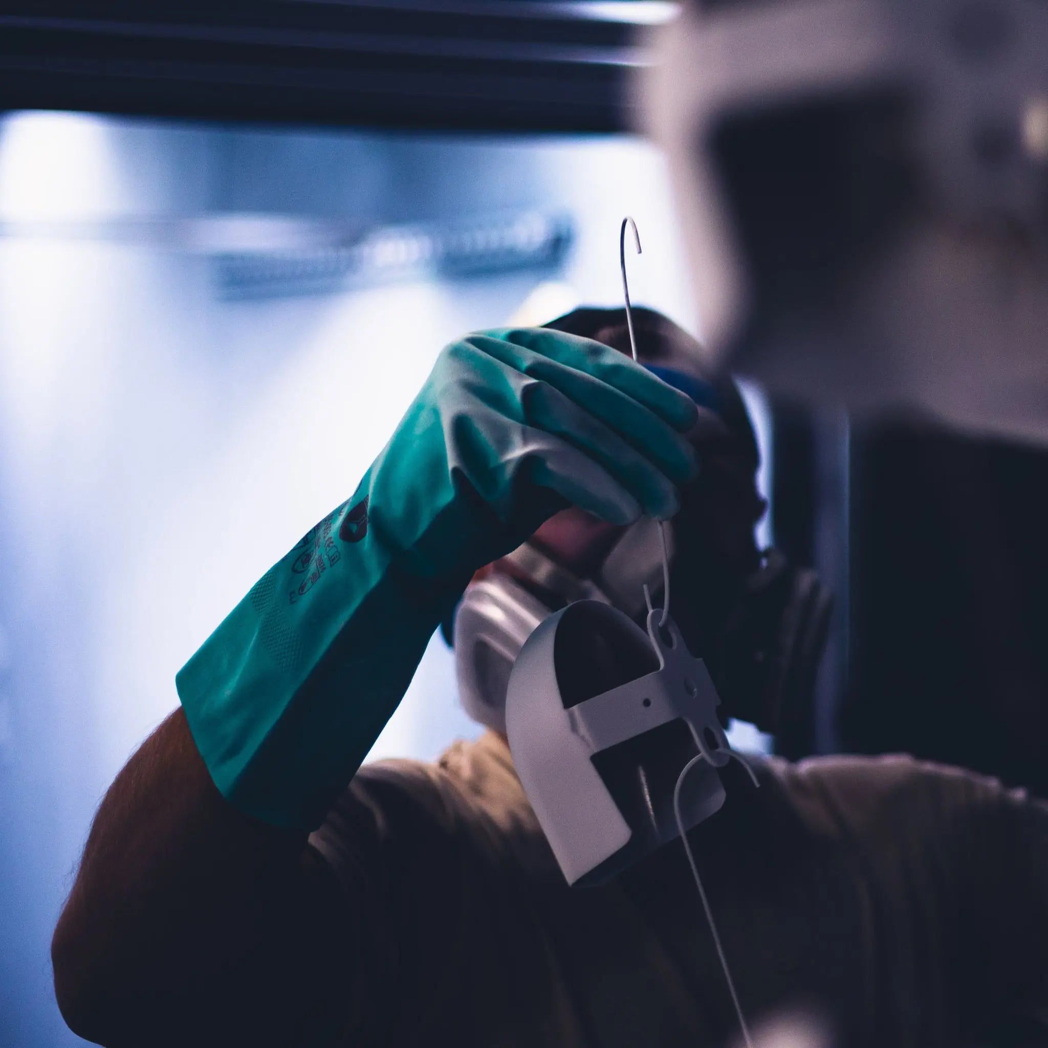 Armor Guys 05-003 ChemiFlex Work Glove, Green, Pair of 12, Machining 2