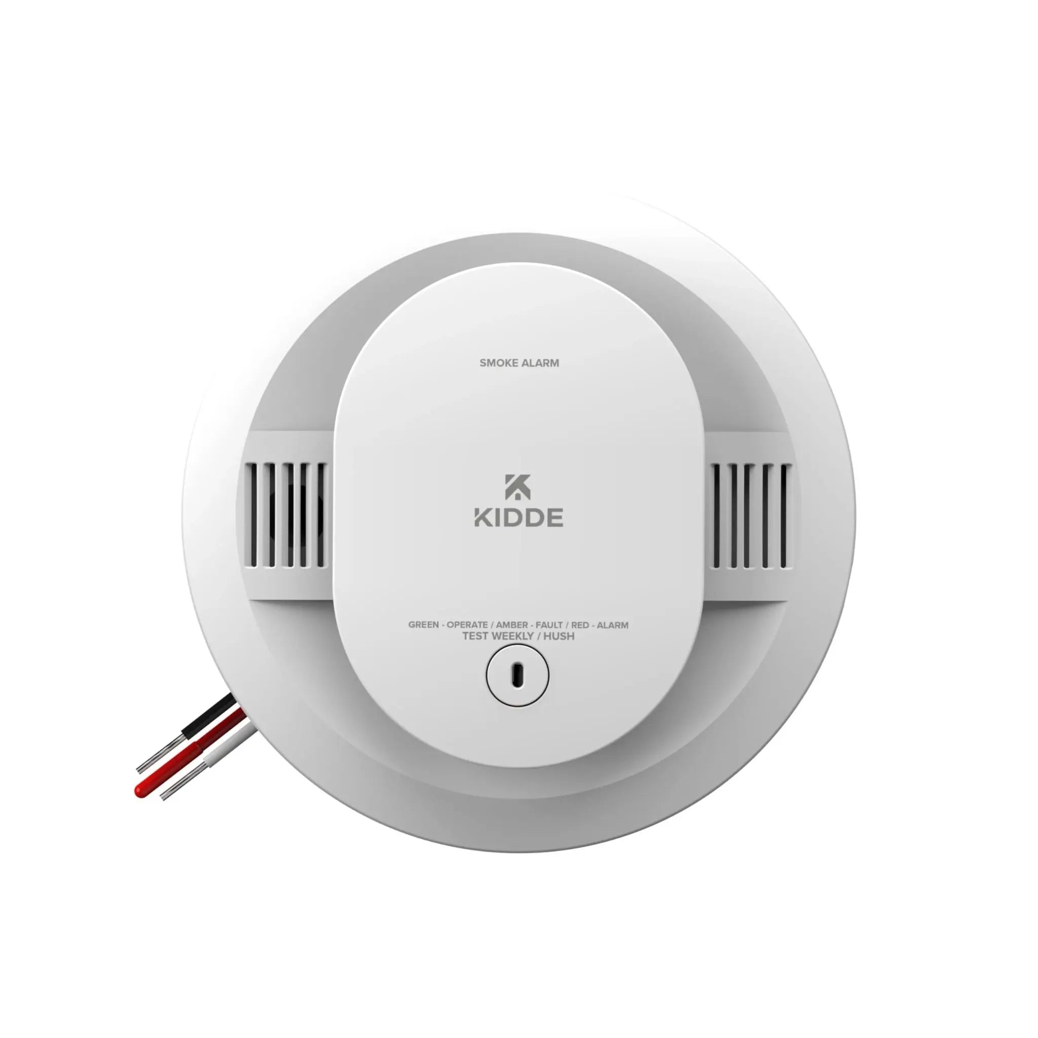 BROOKS EQUIPMENT Kidde 21006371 AC/DC Photoelectric Smoke Alarm, 1 Each, Main Image