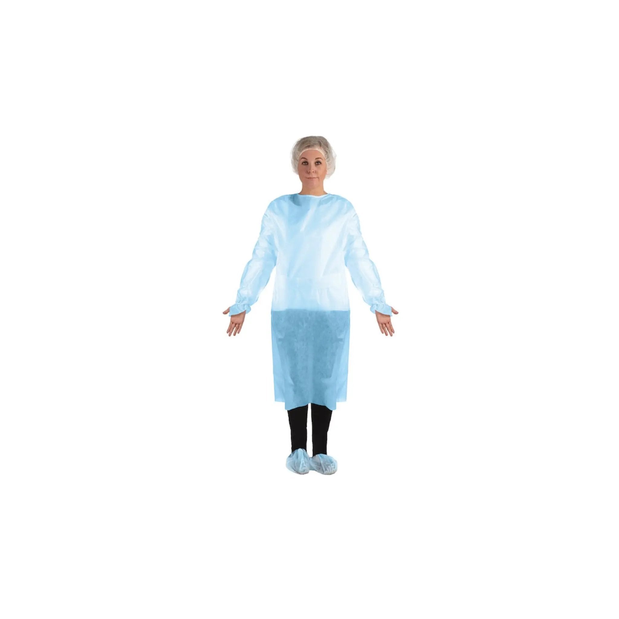 AMD-Ritmed by Medicom A6995 Series Assure Wear VersaGown Impervious Isolation Gown, Blue, Main Image