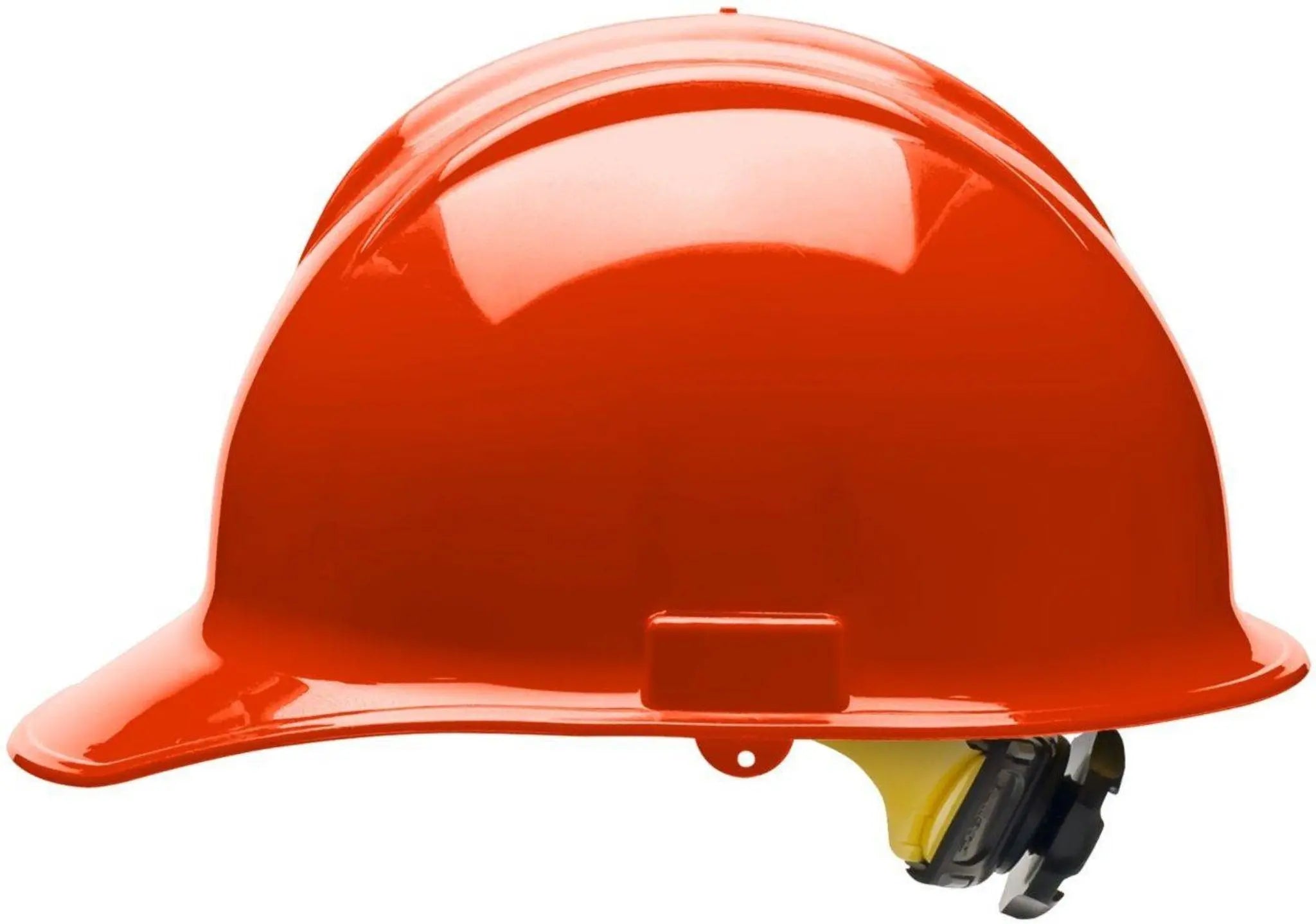 Bullard C30 30HOR 6pt Ratchet Classic Cap Style Hard Hat, Hi-Viz Orange, 1 Each, Left Side View