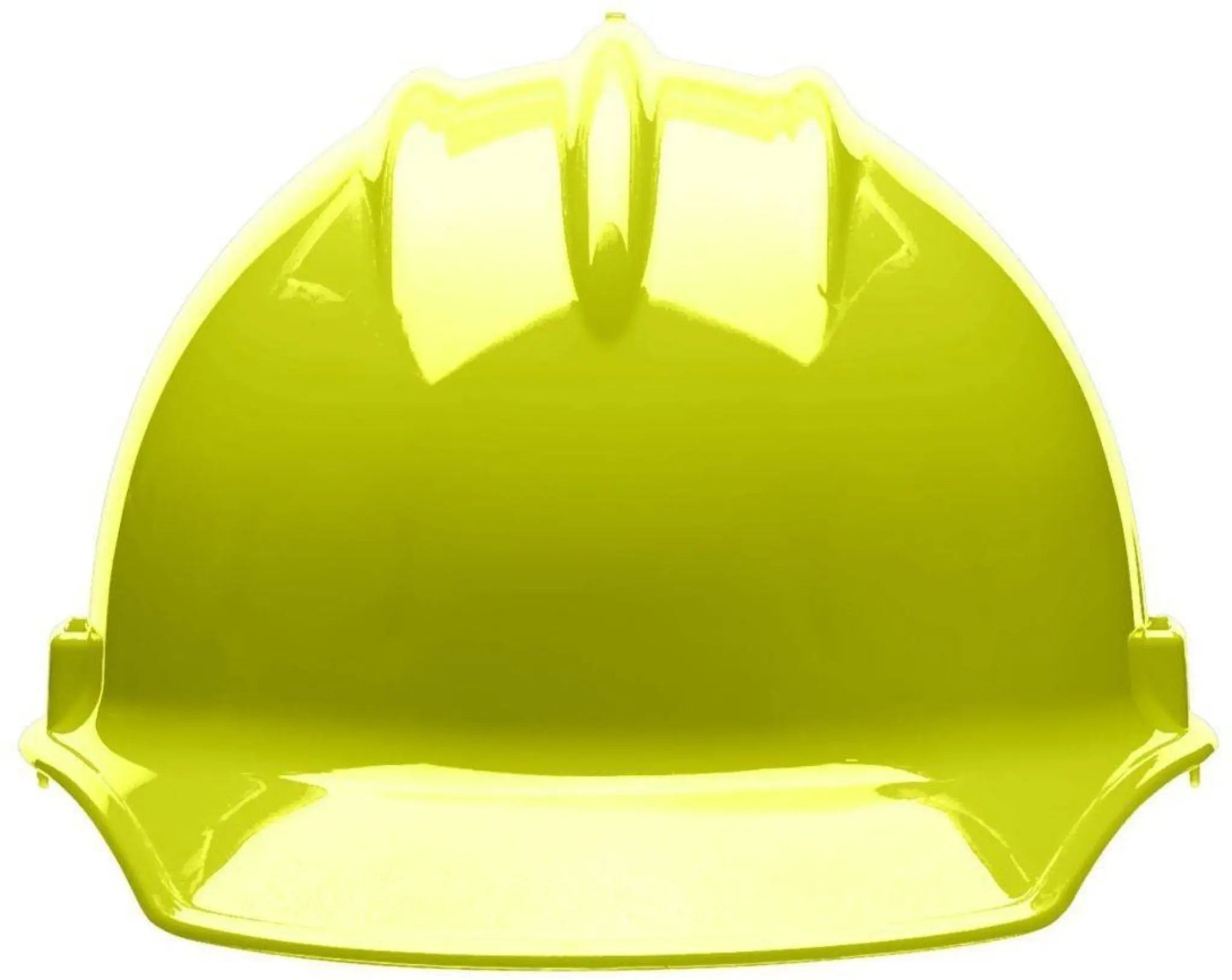 Bullard C30 30HYR 6pt Ratchet Classic Cap Style, Hi-Viz Yellow, 1 Each, Front View