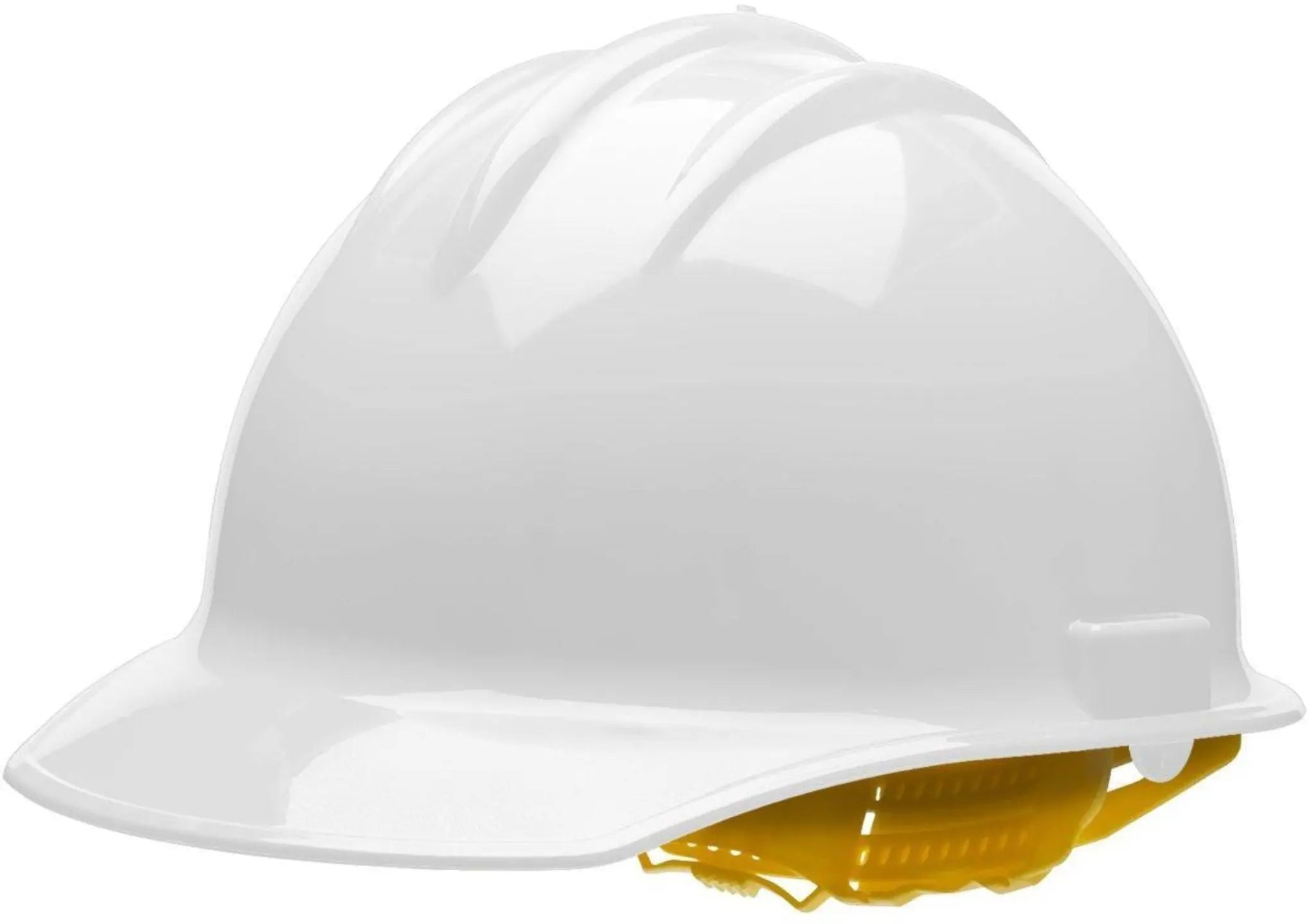 Bullard C30 30WHP 6pt Pinlock Classic Full Brim Style Hard Hat, White, 1 Each, Main Image