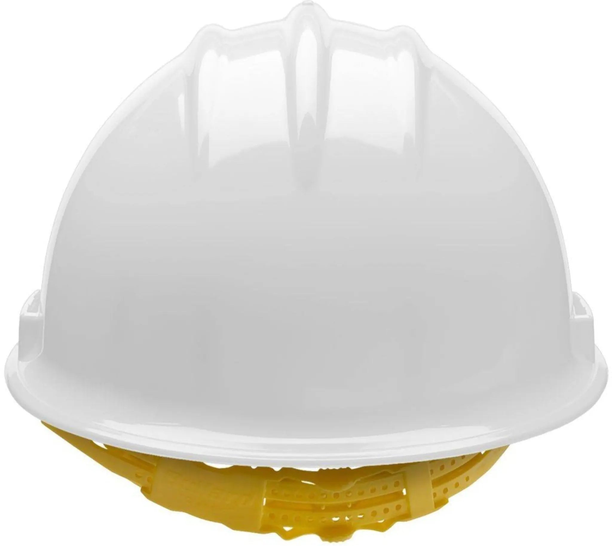 Bullard C30 30WHP 6pt Pinlock Classic Full Brim Style Hard Hat, White, 1 Each, Back View
