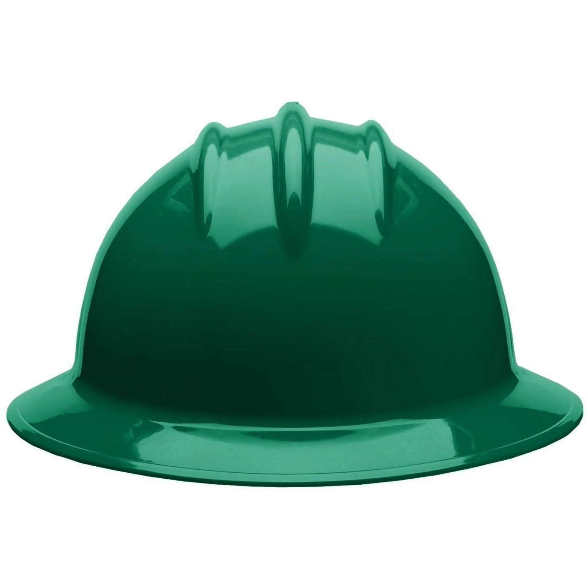 Bullard C33 33FGP 6pt Pinlock Classic Full Brim Style Hard Hat, Forest Green, 1 Each, Back View