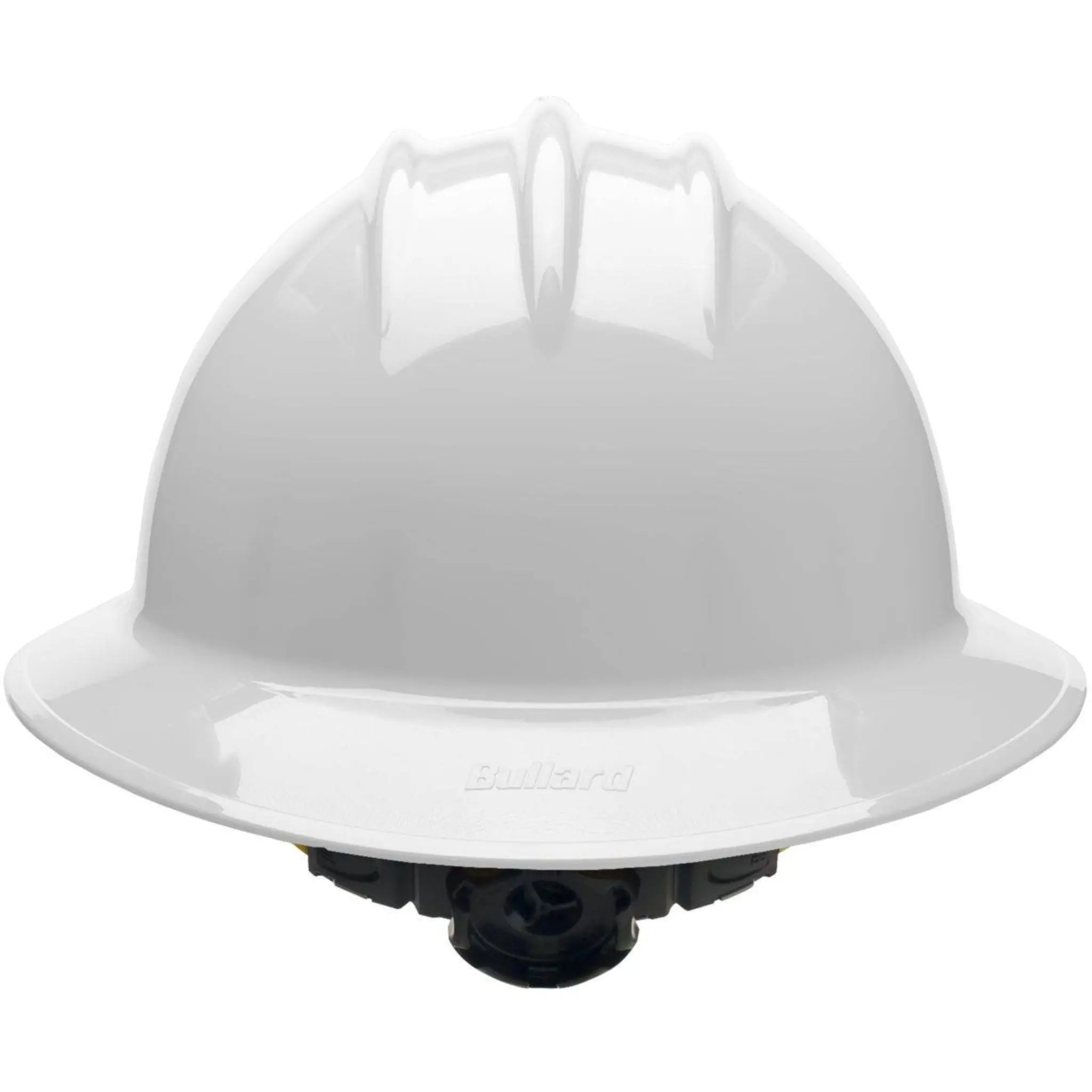 Bullard C33 33GGR 6pt Ratchet Classic Full Brim Style Hard Hat, Gull Grey, 1 Each, Front View
