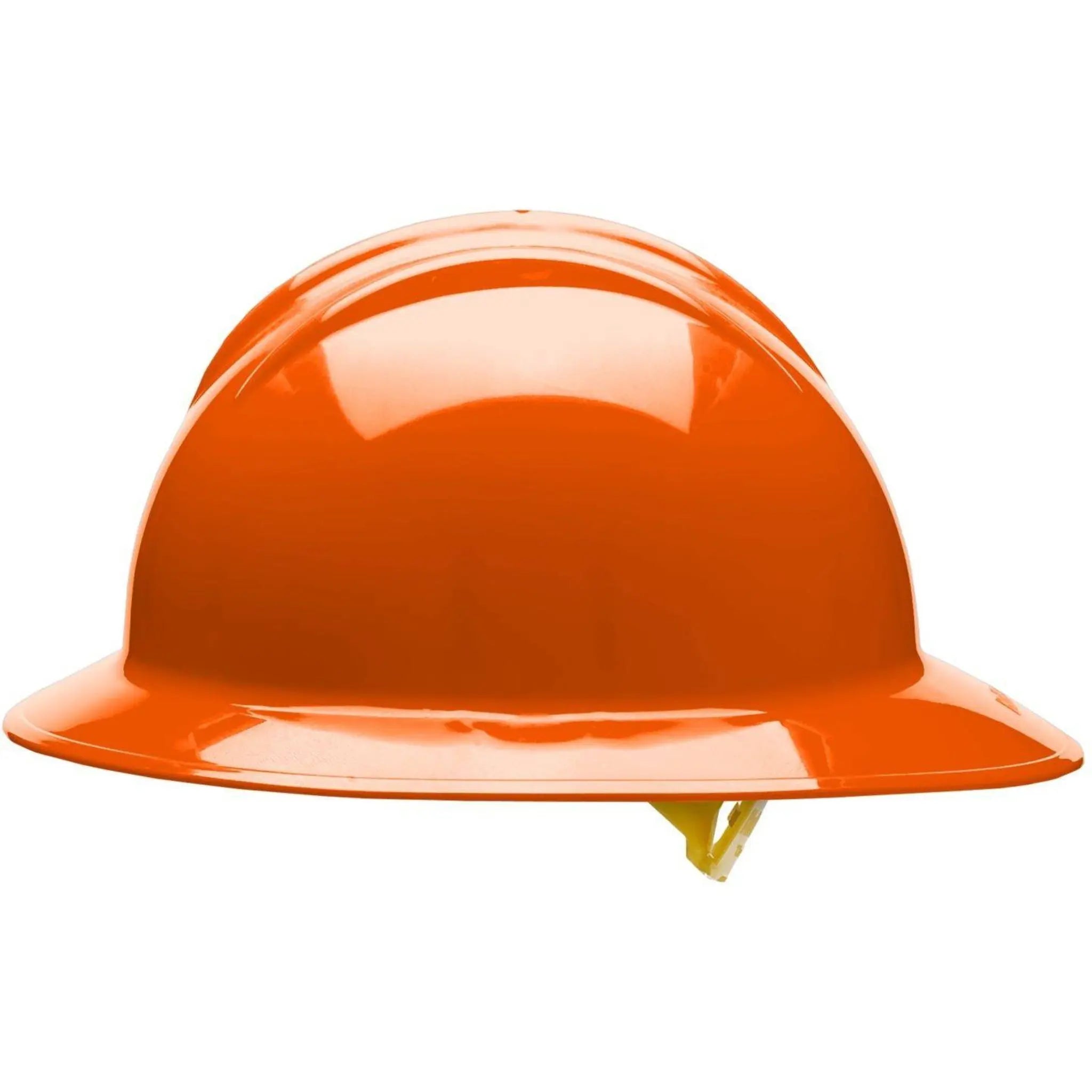 Bullard C33 33ORP 6pt Pinlock Classic Full Brim Style Orange Hard Hat 20/Case, Side View