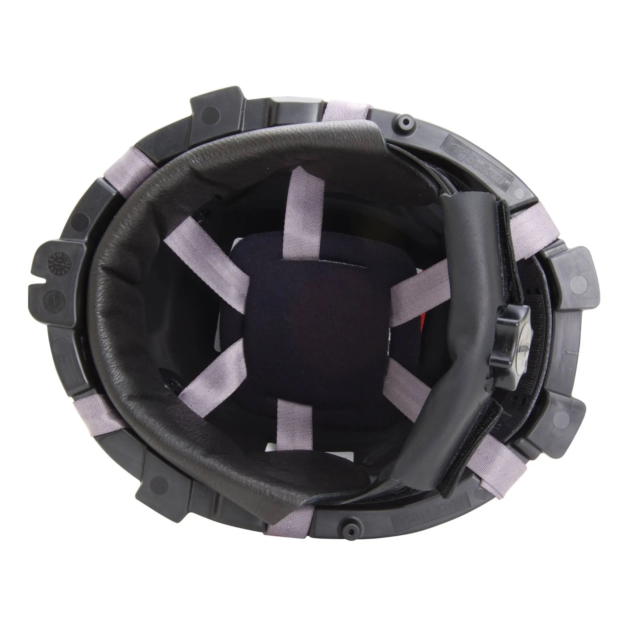 Bullard R921L Replacement Part, Structural Fire Helmet, M-PACT Plus Molded Inner Liner System with Leather Brow Pad, 1 Each, Main Image