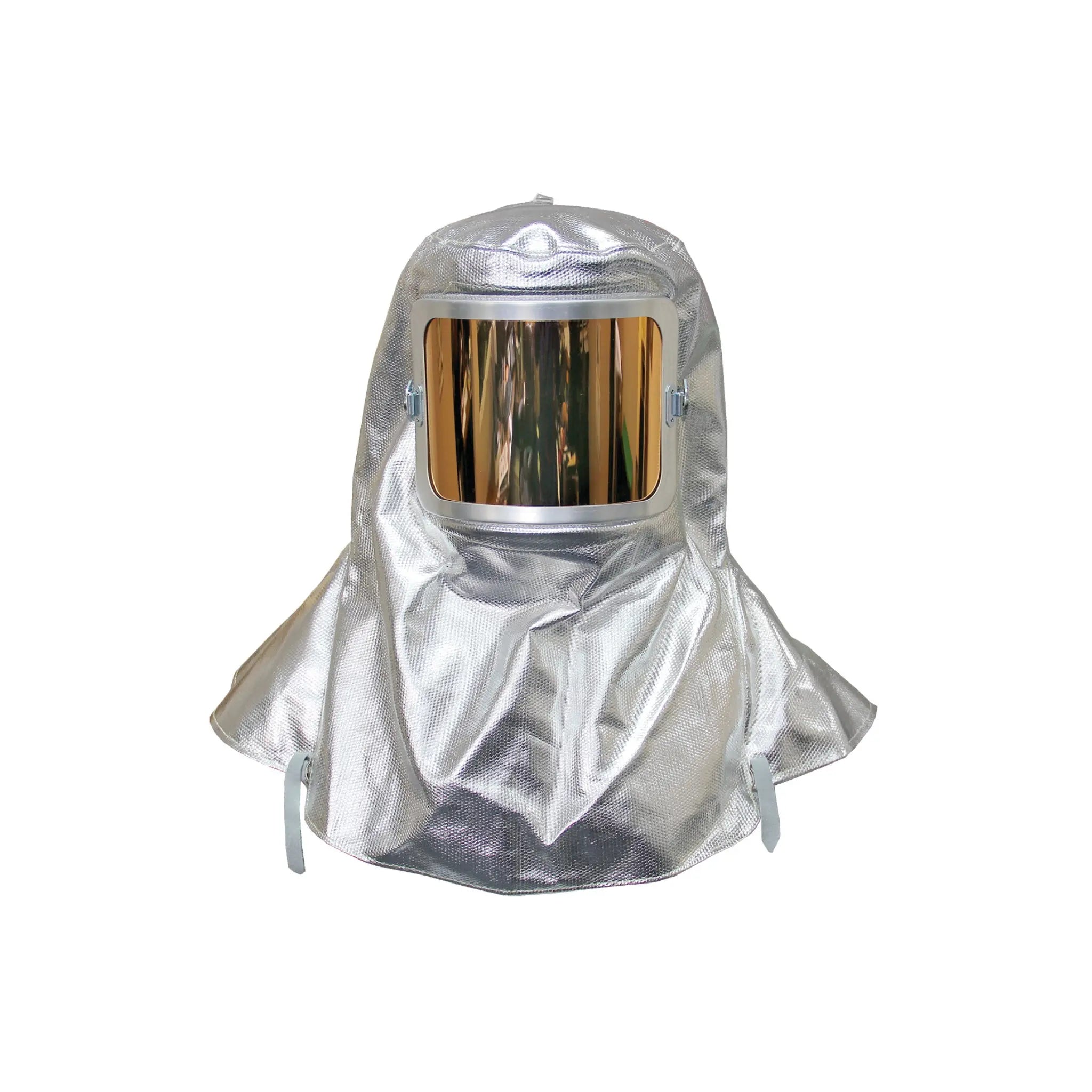 Chicago Protective Apparel 0647-ACK 19 Oz. Aluminized Carbon Kevlar Hood, Silver, One Size, 1 Each