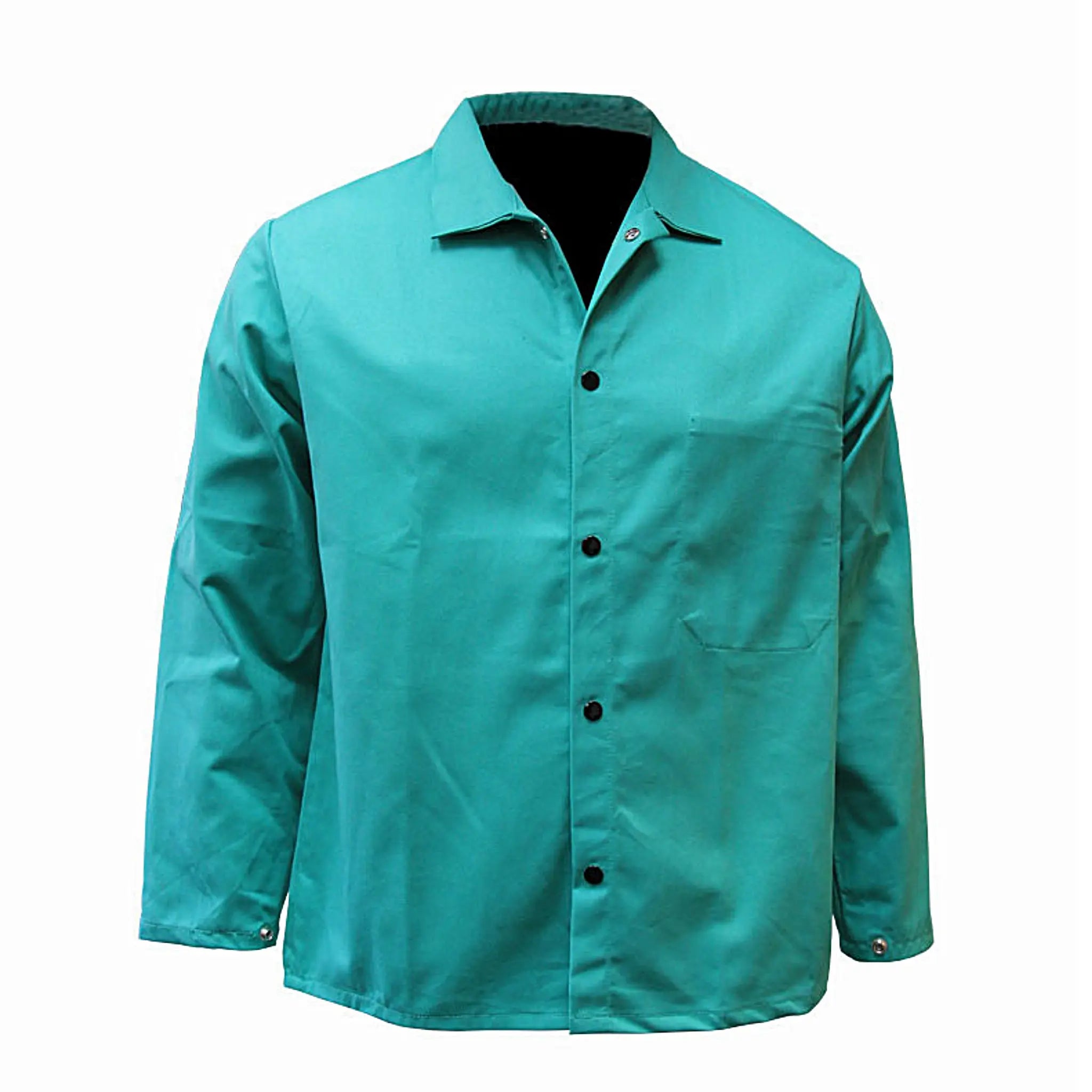 Chicago Protective Apparel 600-GR 30" Flame Resistant Cotton Jacket, 1 Each, Main Image