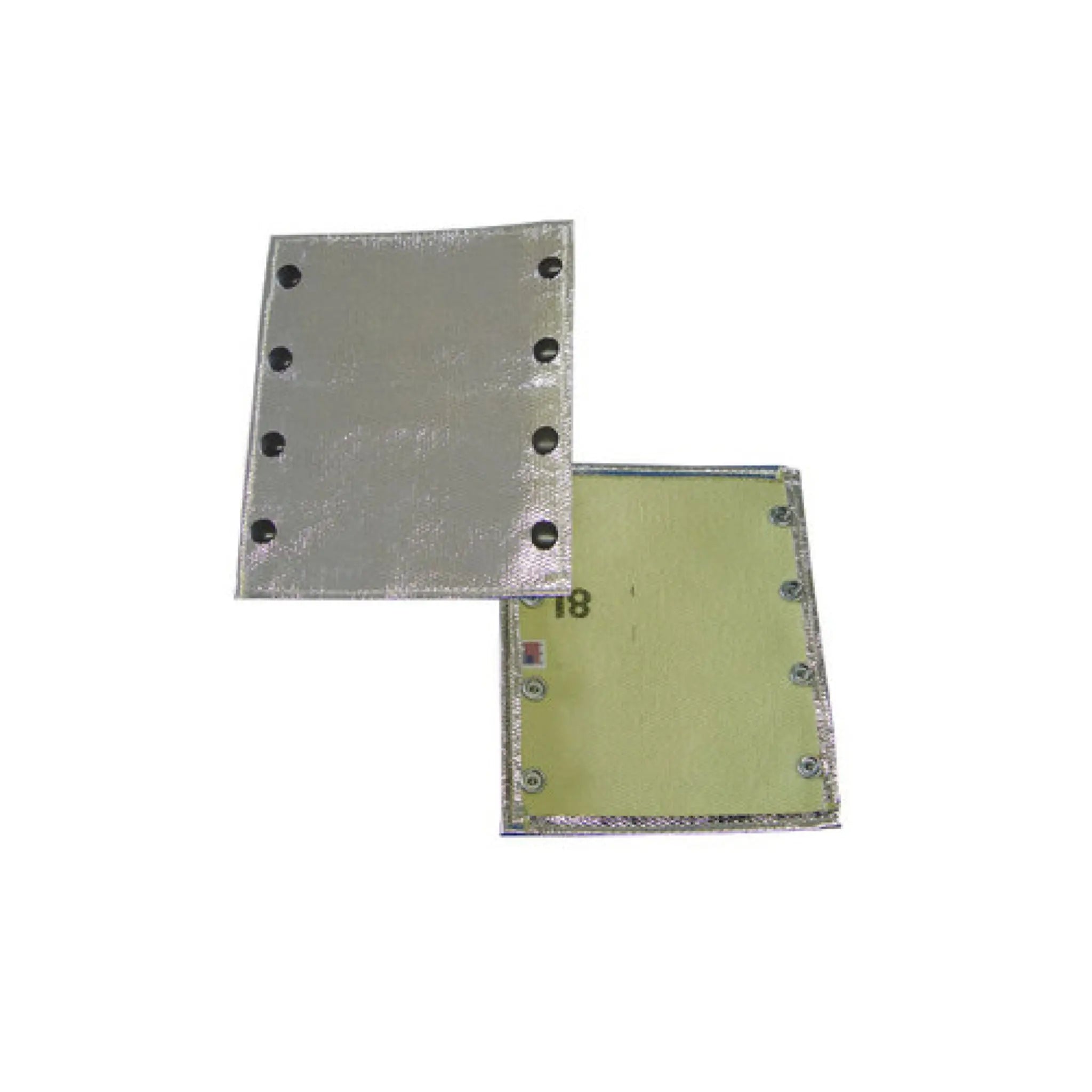 CHICAGO PROTECTIVE APPAREL SN-88 Aluminized Para Aramid Blend Replacement Back Pad for SN-901-ALUM Welding Glove, Main Image