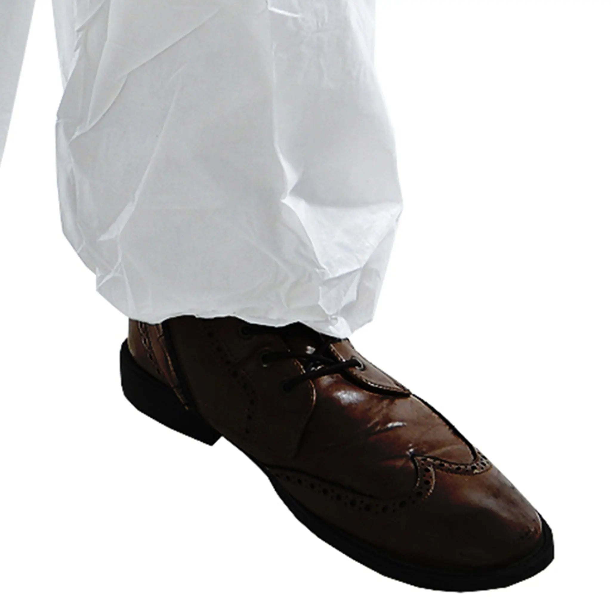 CORDOVA DEFENDER II MP300 Coverall with Hood, ankle close up