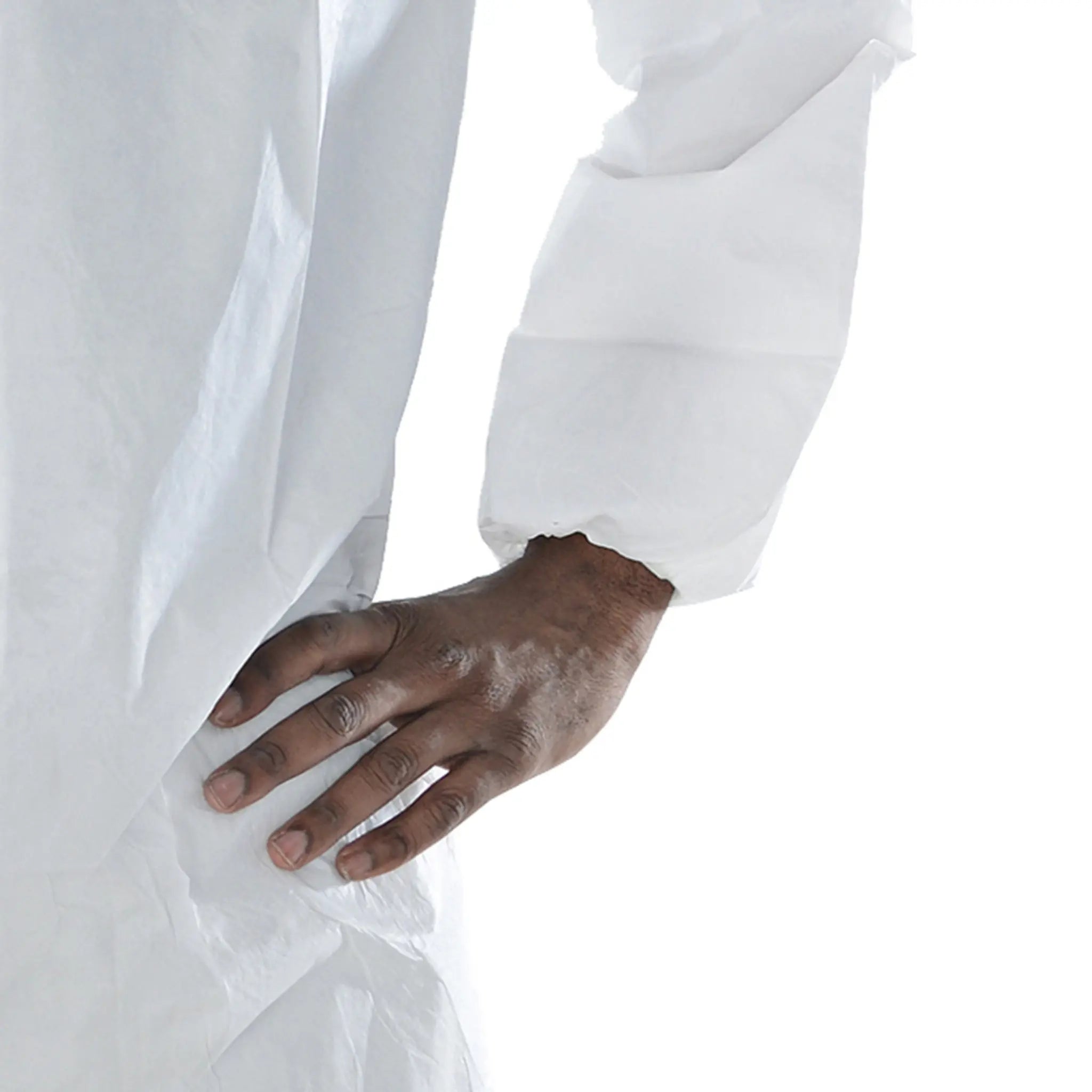 CORDOVA DEFENDER II MP300 Coverall with Hood, wrist close up