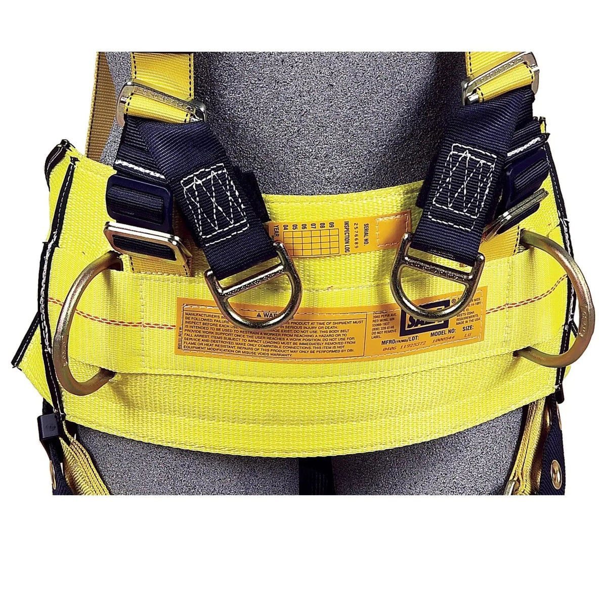 3M DBI-SALA Derrick Belt, Pass Thru Buckle Connection 1000543, Medium, 1 EA, Closeup