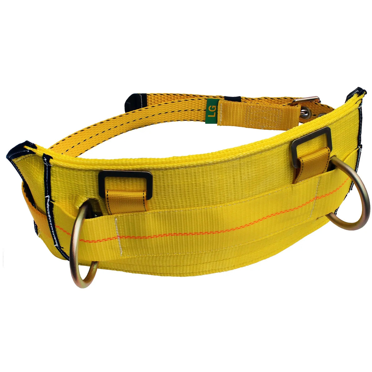 3M DBI-SALA Derrick Belt, Pass Thru Buckle Connection 1000544, Large, 1 EA, Closeup